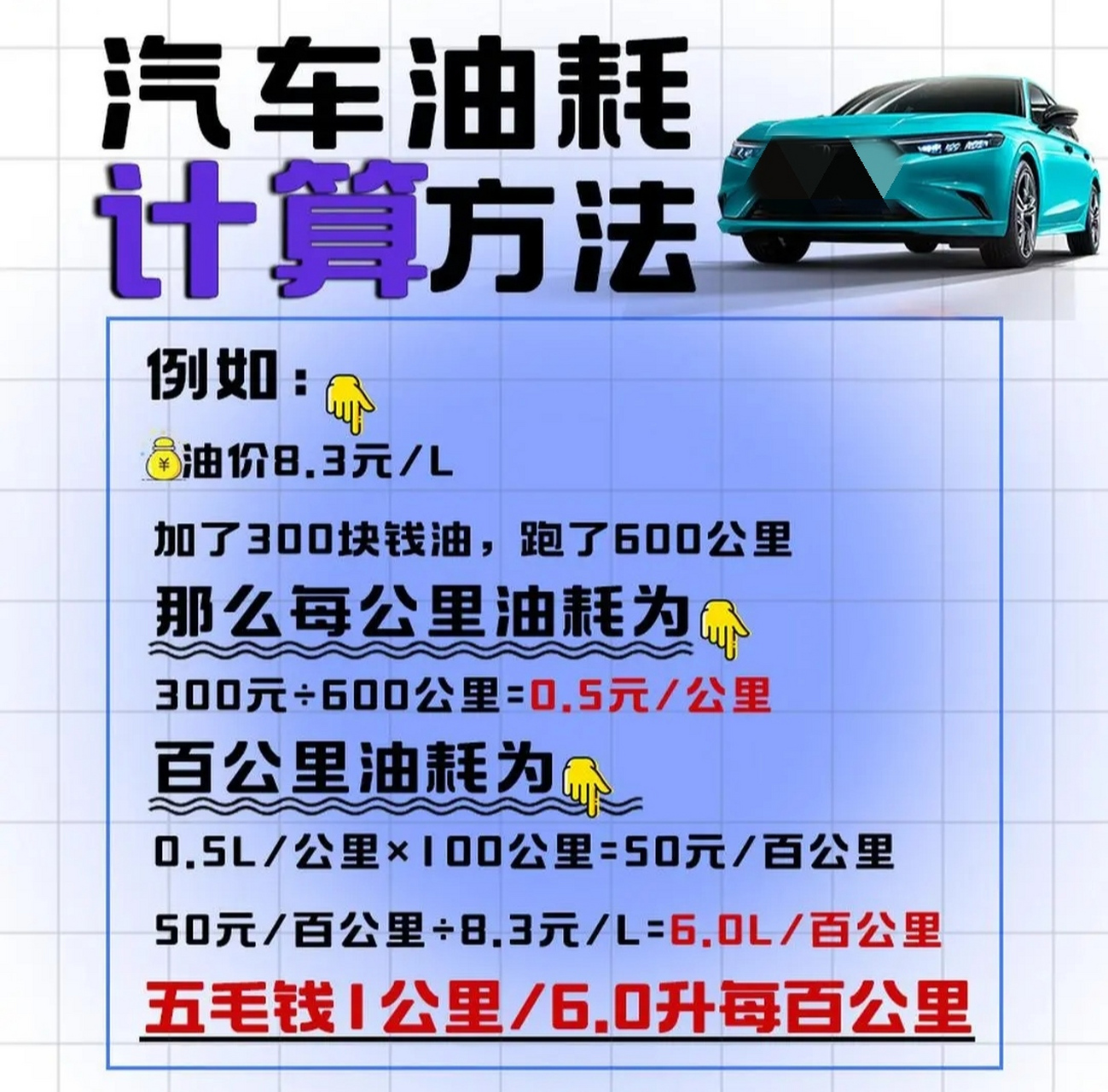 汽车小知识:汽车油耗正确计算方法,别被欢乐表骗了!