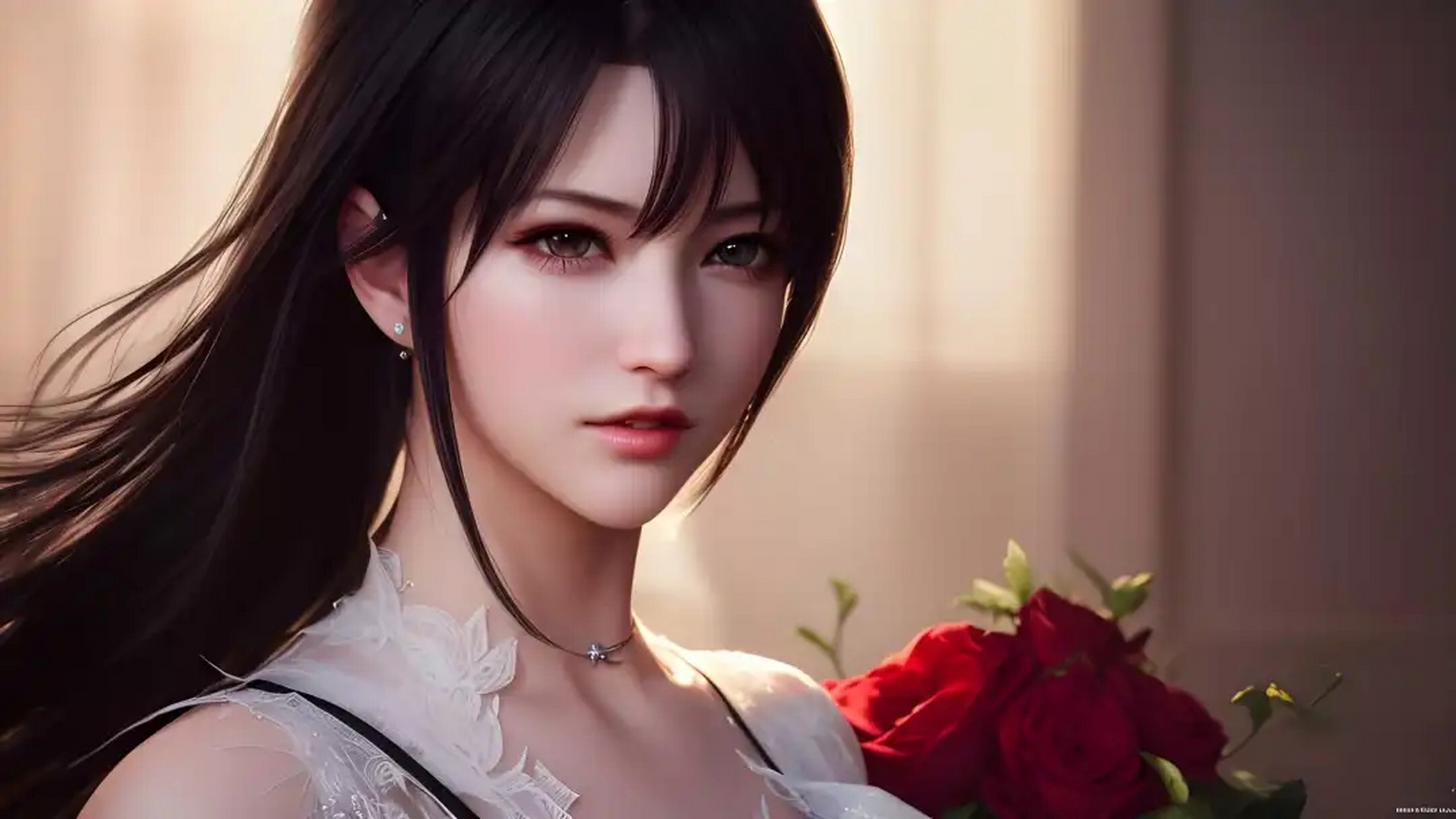 ai绘画壁纸系列蒂法十一