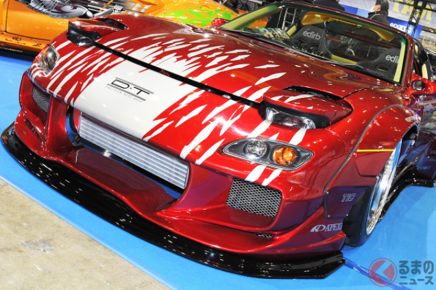 马自达"rx-7 速度与激情首发!引入强大的气动和开放式规格!