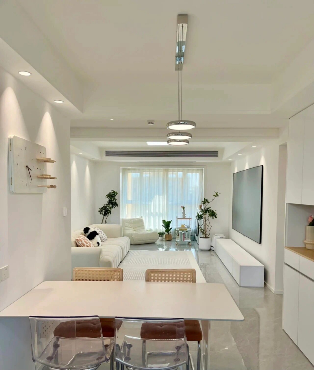 奶油风装修简简单单【要装修,找沪佳】#沪佳好声音# #夏南屿携新歌