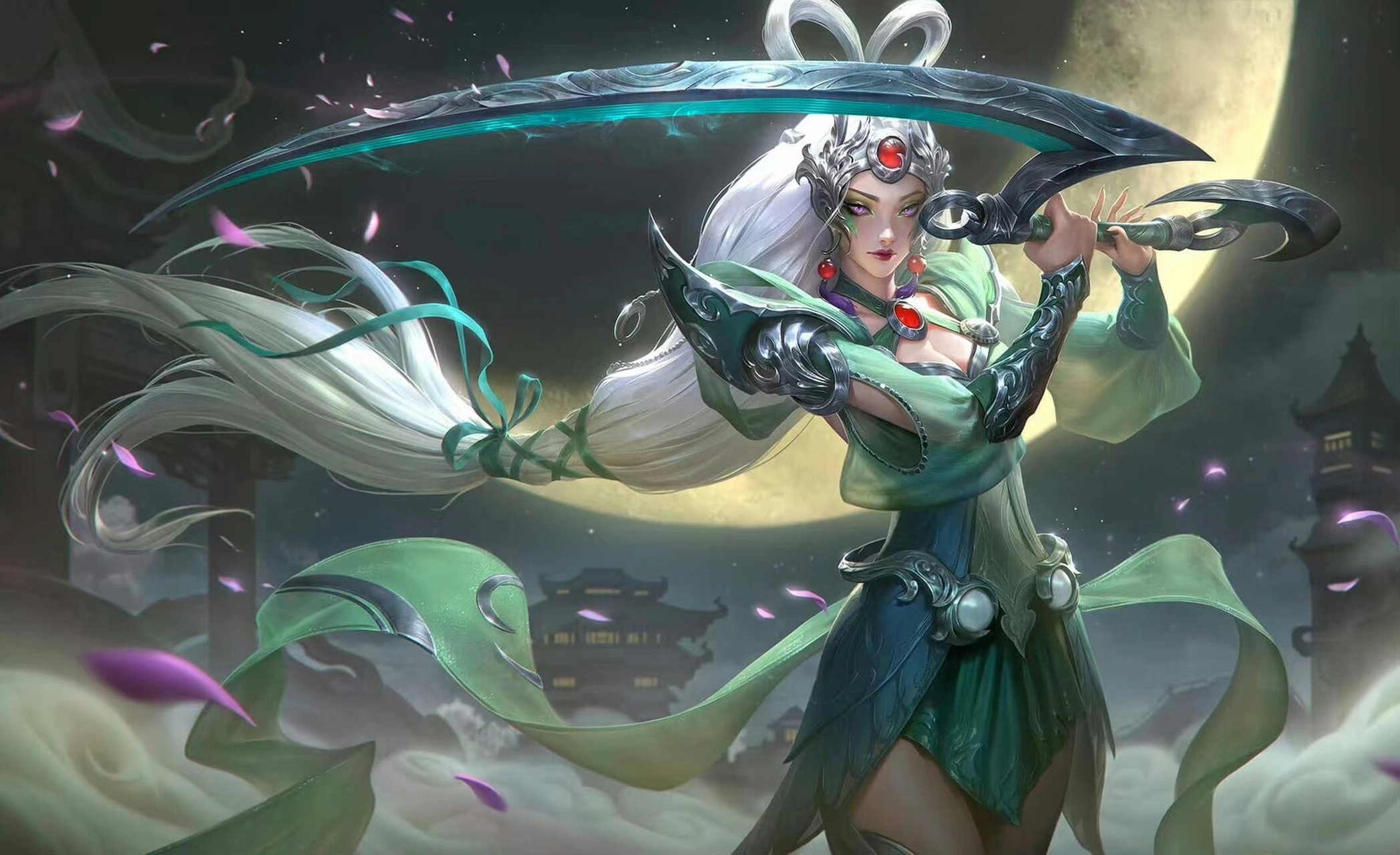 英雄联盟新增臻彩原画|||国服新一批臻彩的完整原画: 星之守护者 卡莎