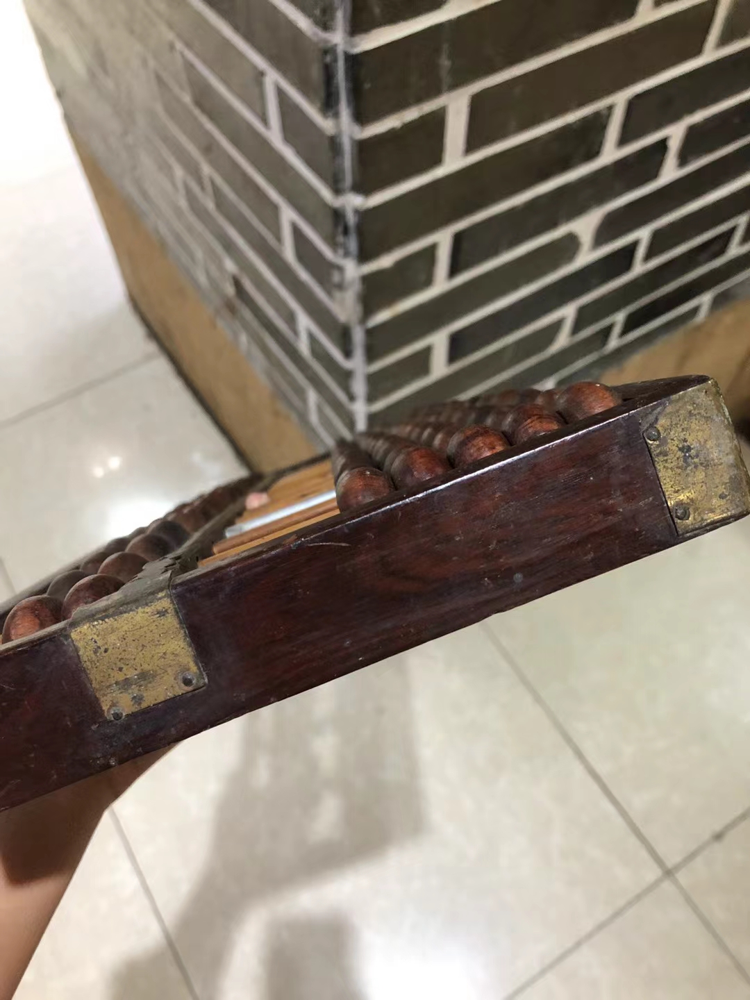 15档海黄老算盘红城牌保存完整品质好可收藏的一款有兴趣的私聊