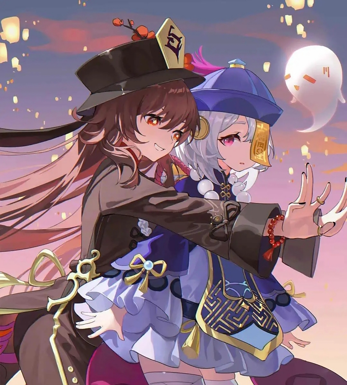 这就是胡桃惹了七七的后果![二哈]