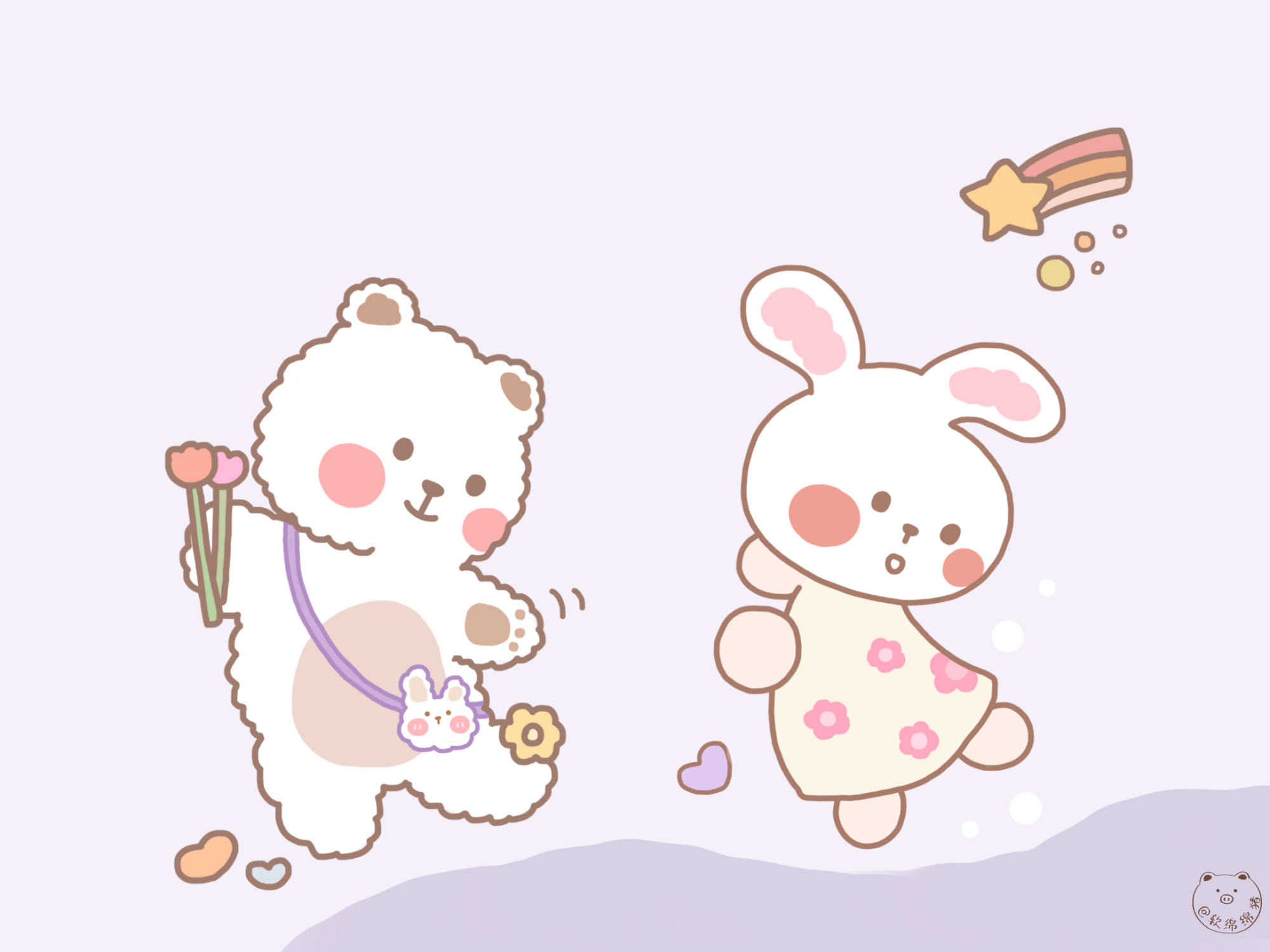 收藏已久的可爱系高清ipad壁纸