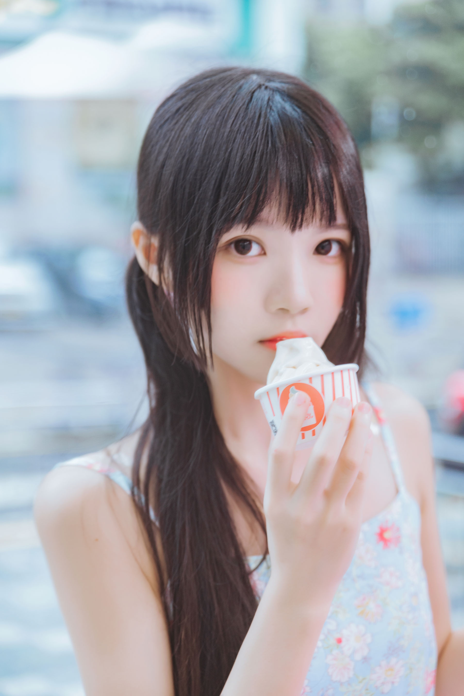桜桃喵 - 甜甜之冰淇淋！精品摄影作品赏析