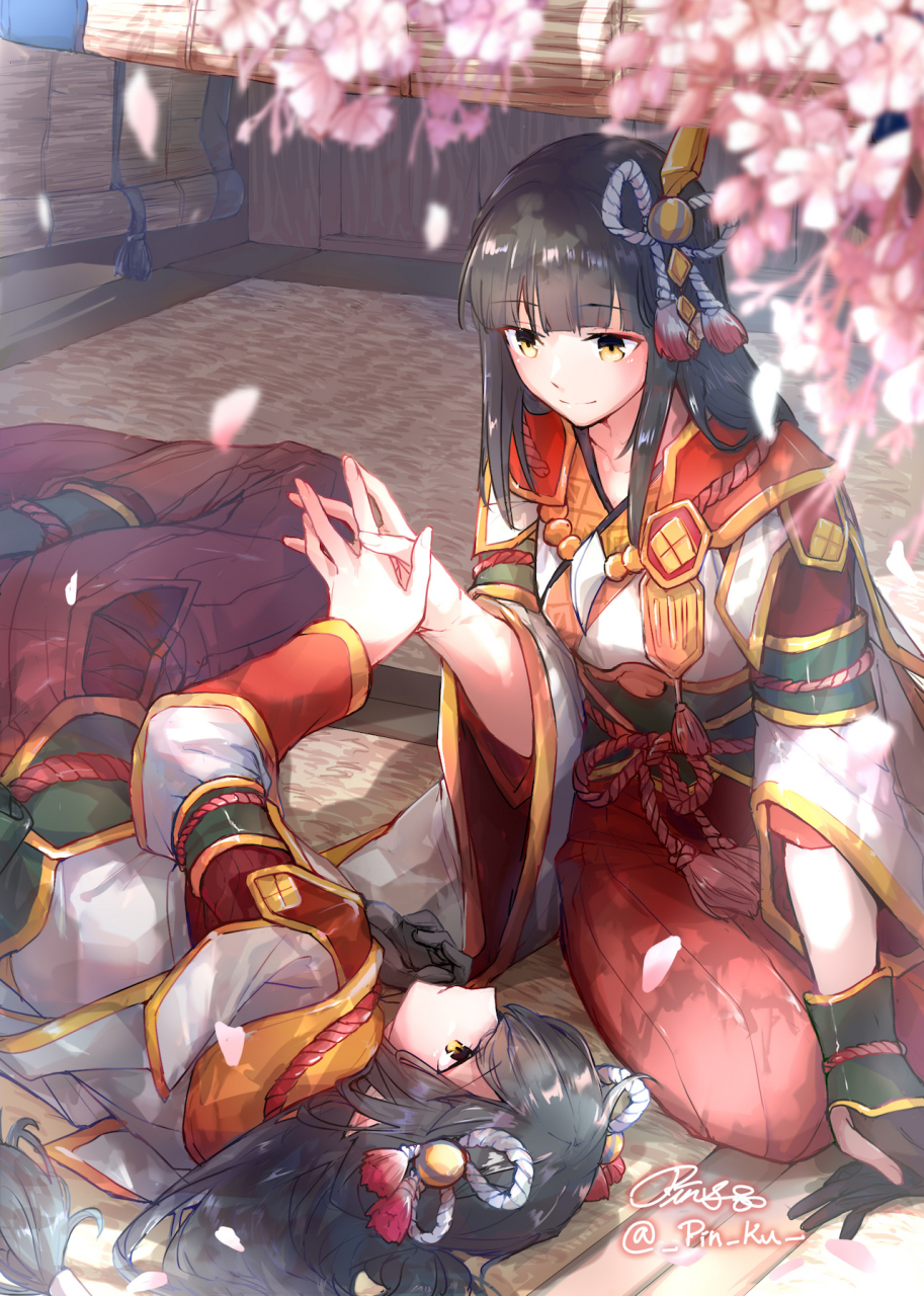 龙人族的双子姐妹——火芽&水芸(怪物猎人:崛起)#二次元#  画师:pin.