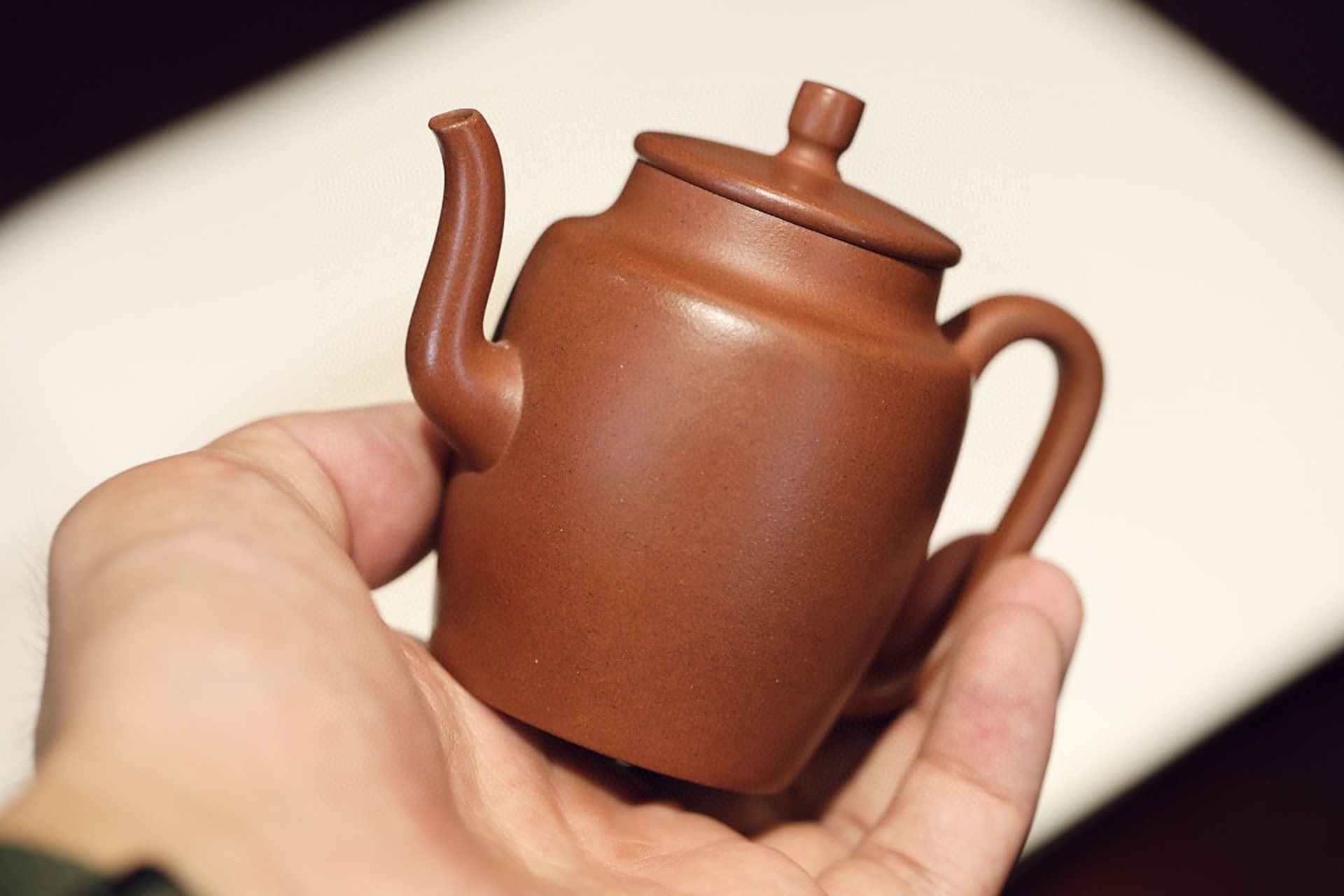 高执|优质红皮龙|130cc|全手工  高执壶与其他经典壶型不同之处在于