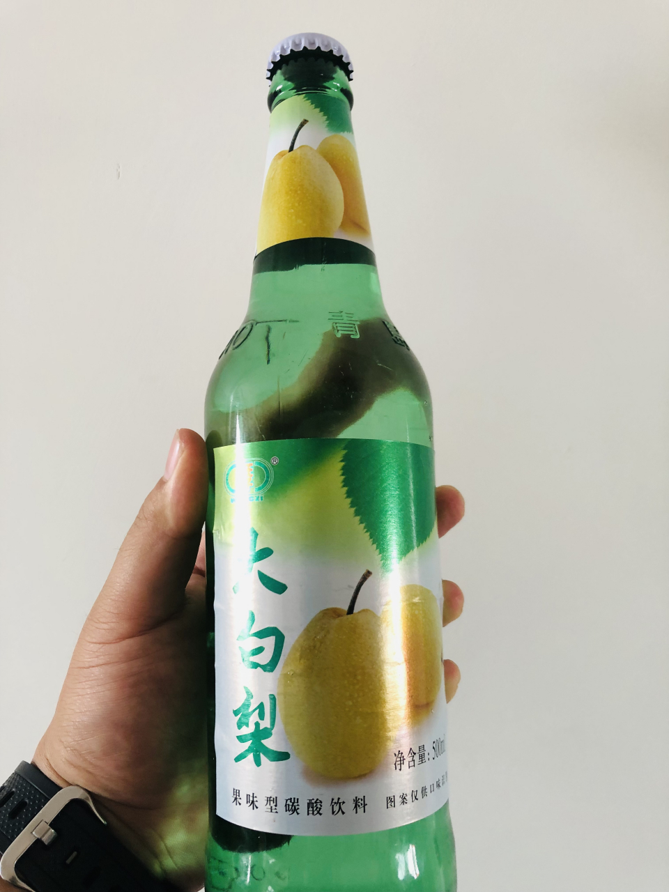 夏天要有大白梨汽水