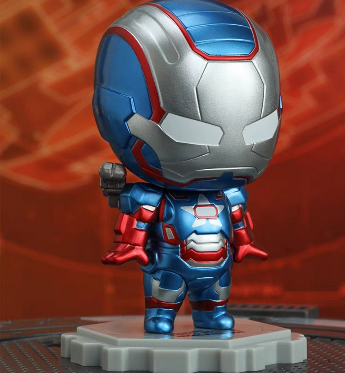钢铁侠第二弹 cosbi迷你人偶盲盒手办玩具摆件!