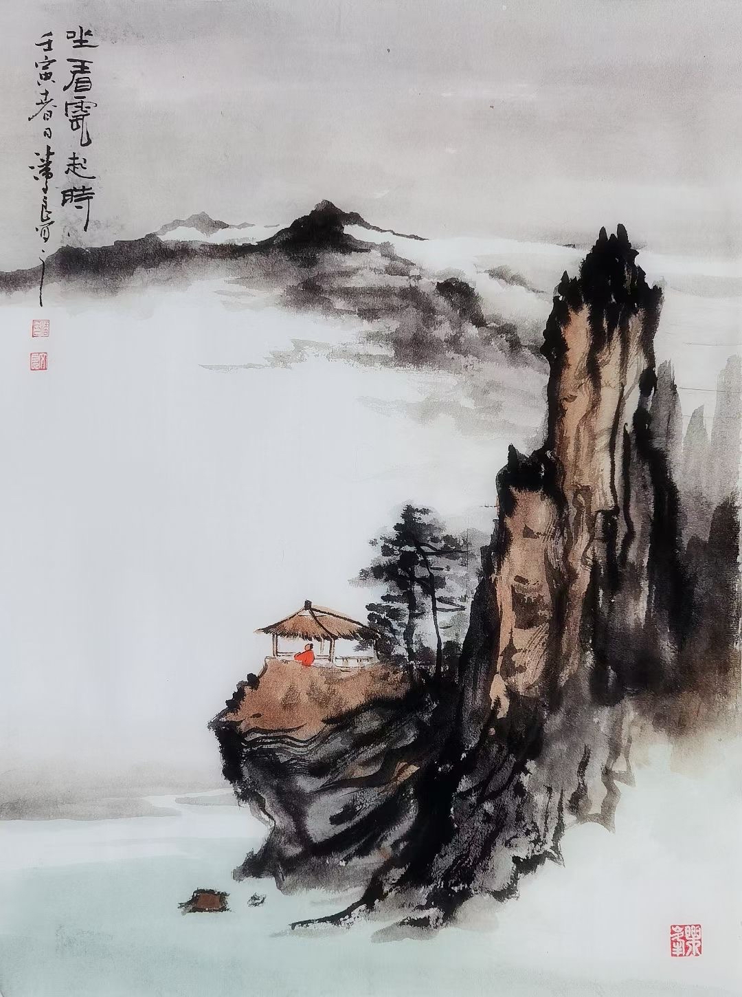画坛才子潘文良山水画,人物画,工笔花鸟画作品集选萃