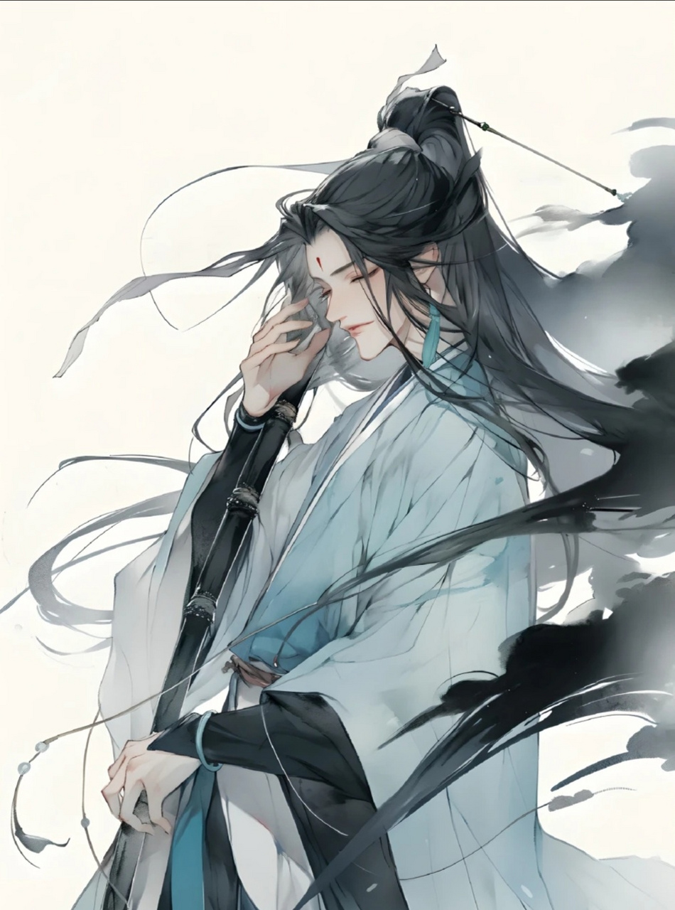 只愿君心似我心#头像#  古风男头#动漫头像