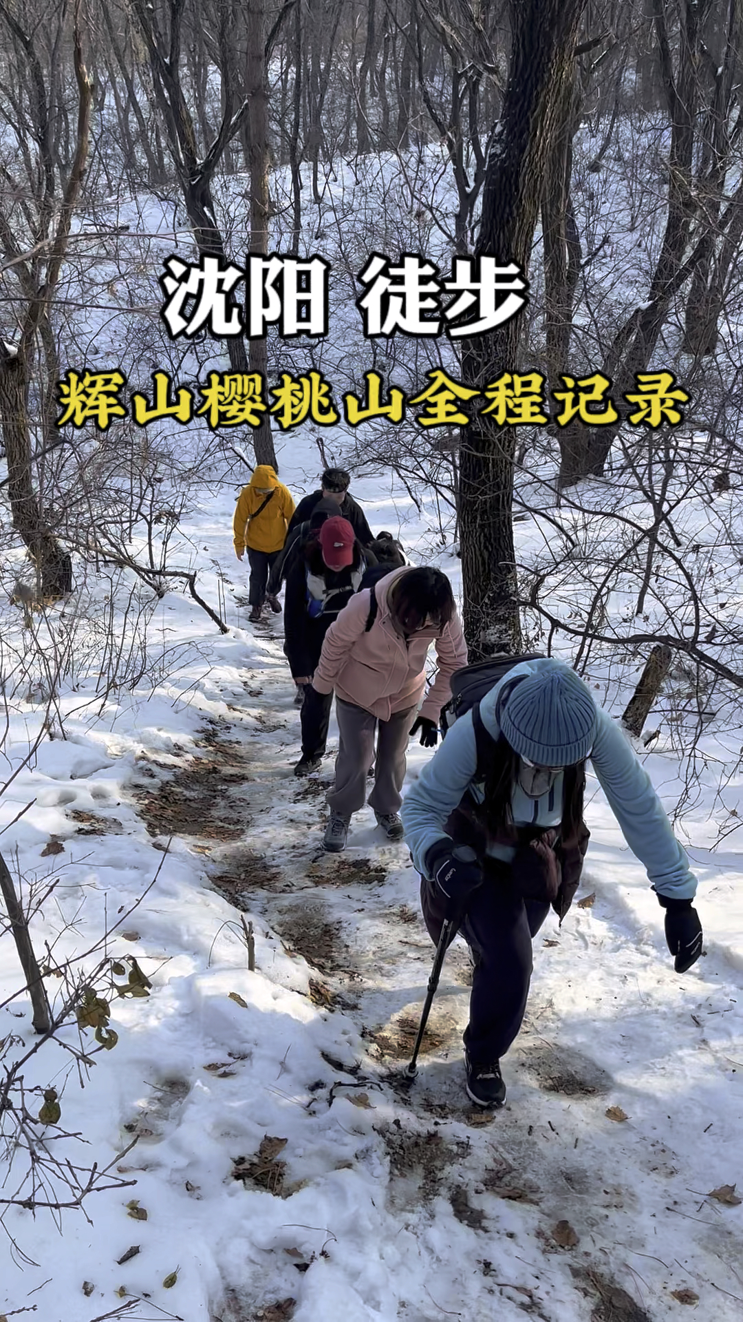 沈阳户外每周一次的棋盘山徒步爬山又来了这次一共9个人其中5个女生是