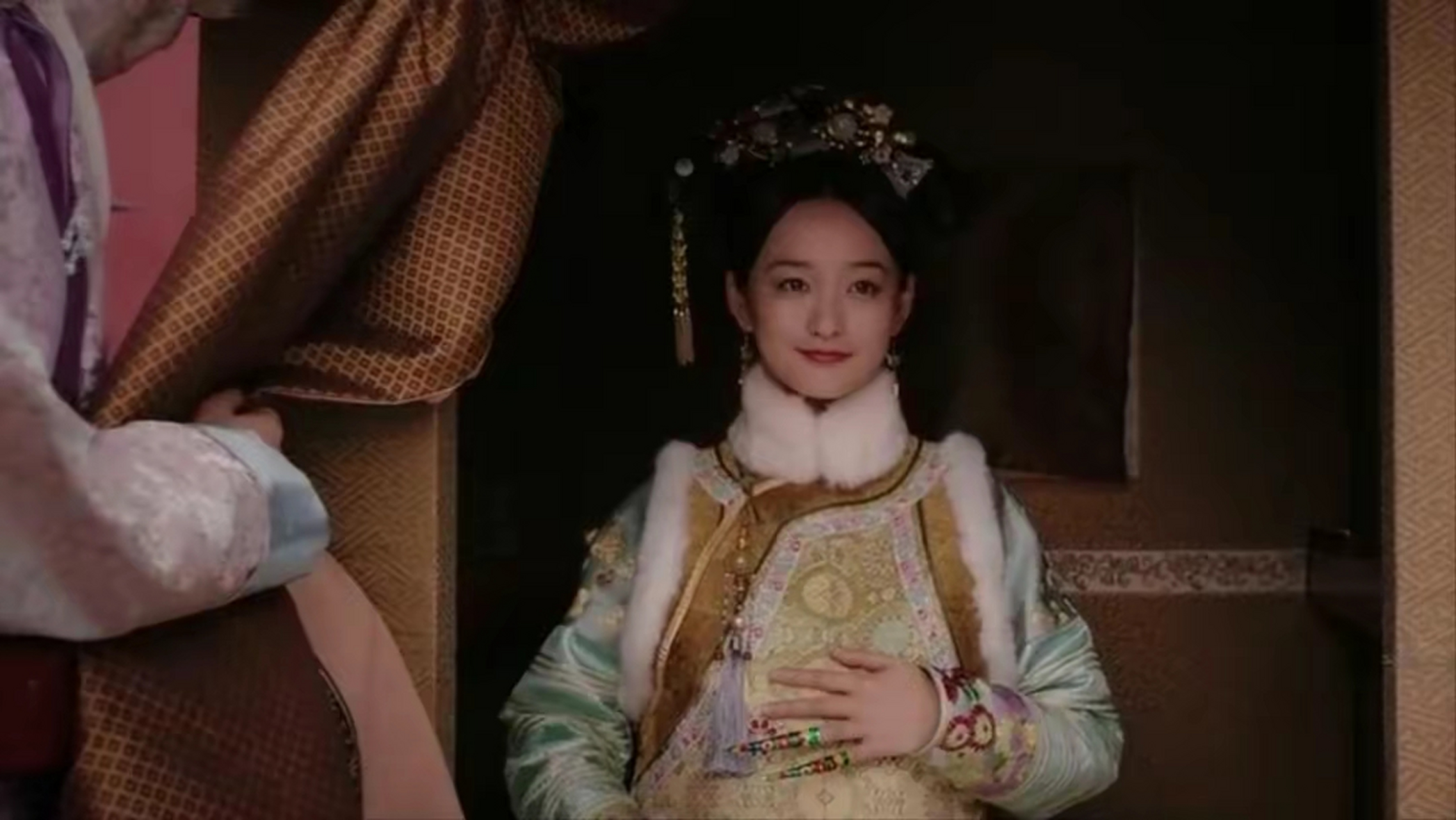 所以白蕊姬入宫后没过多久,就成功揣上了娃