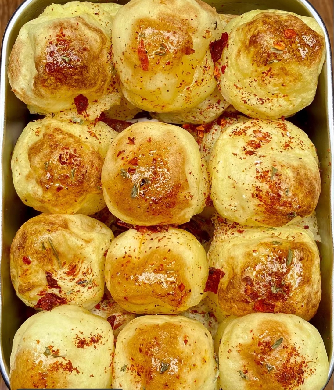 香烤土豆丸子,味道真的很赞,赶紧试试吧!