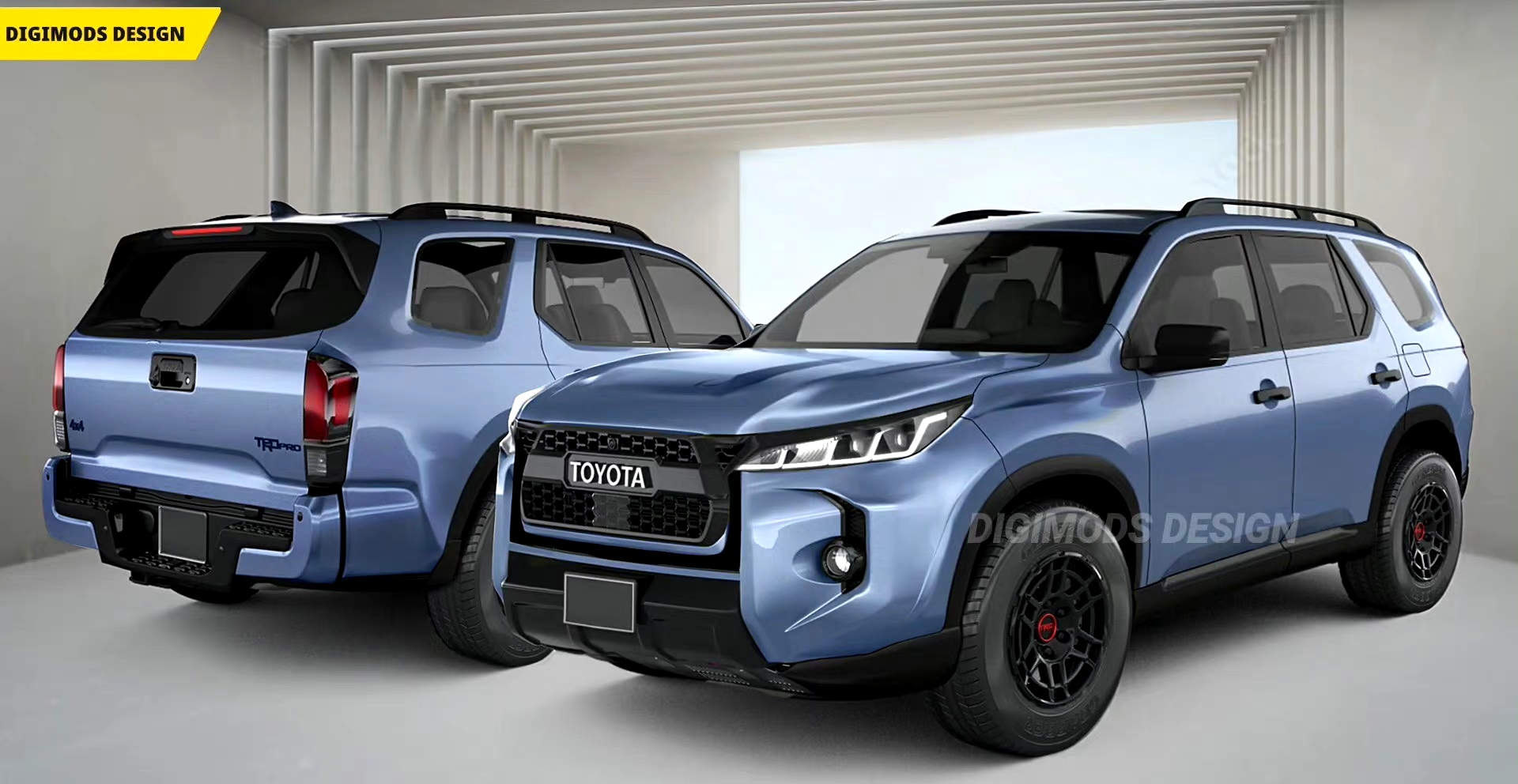 「独家爆料」2024款丰田4runner震撼发布,硬派风格再度升级!