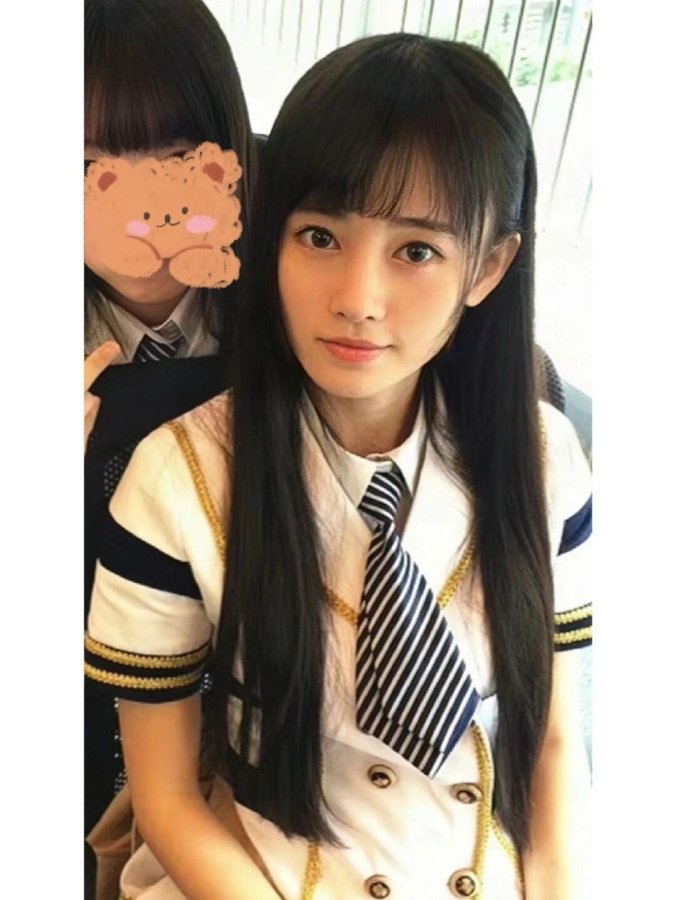 早期的鞠婧祎感觉嫩的能掐出水来了.