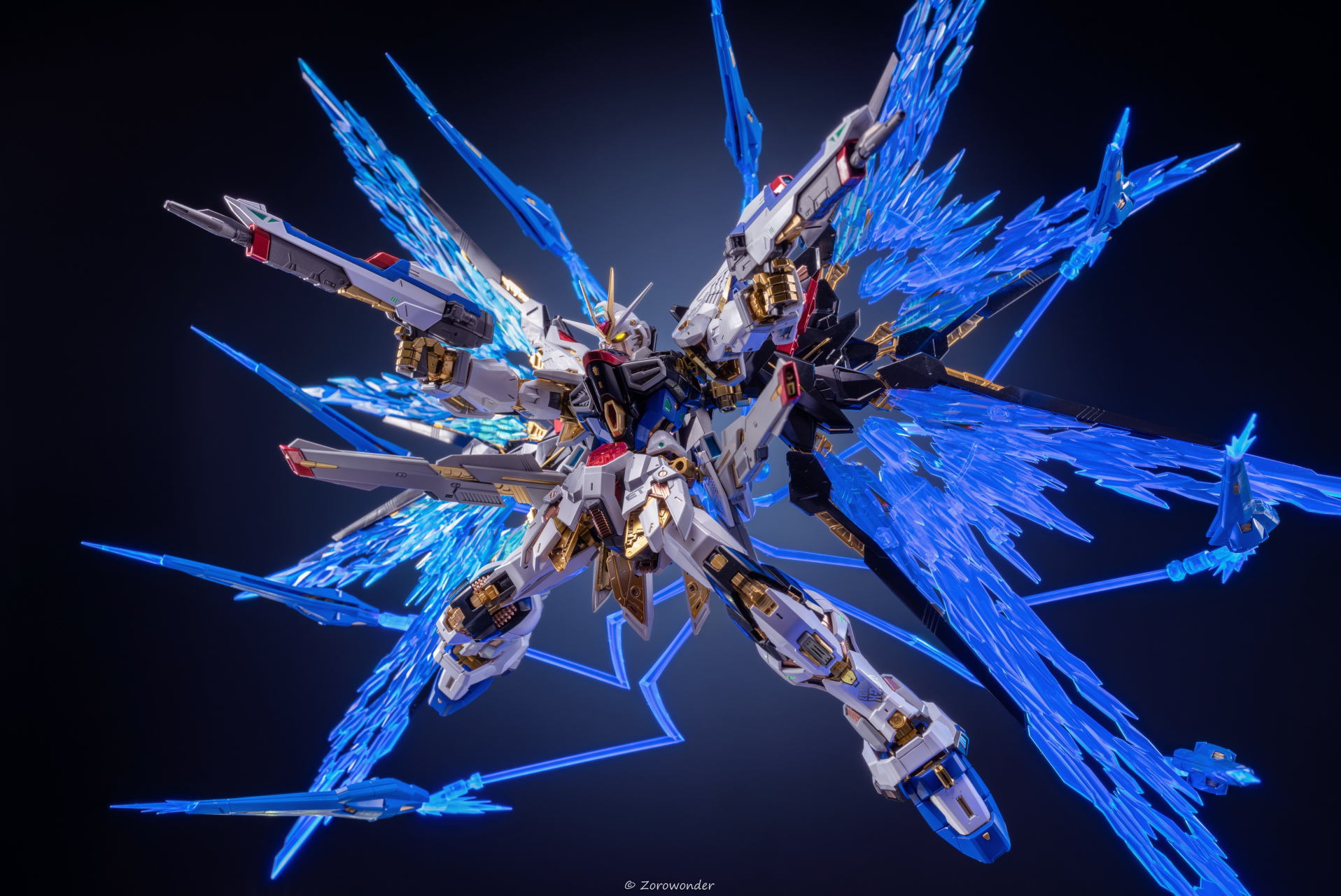模型欣赏:机动战士高达seed mgex 强袭自由高达,by zorowonder森.