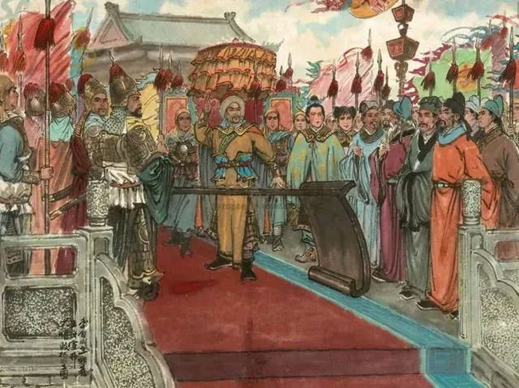 1644年,闯王李自成兵临北京城,崇祯皇帝一筹莫展就跟着老太监王德化