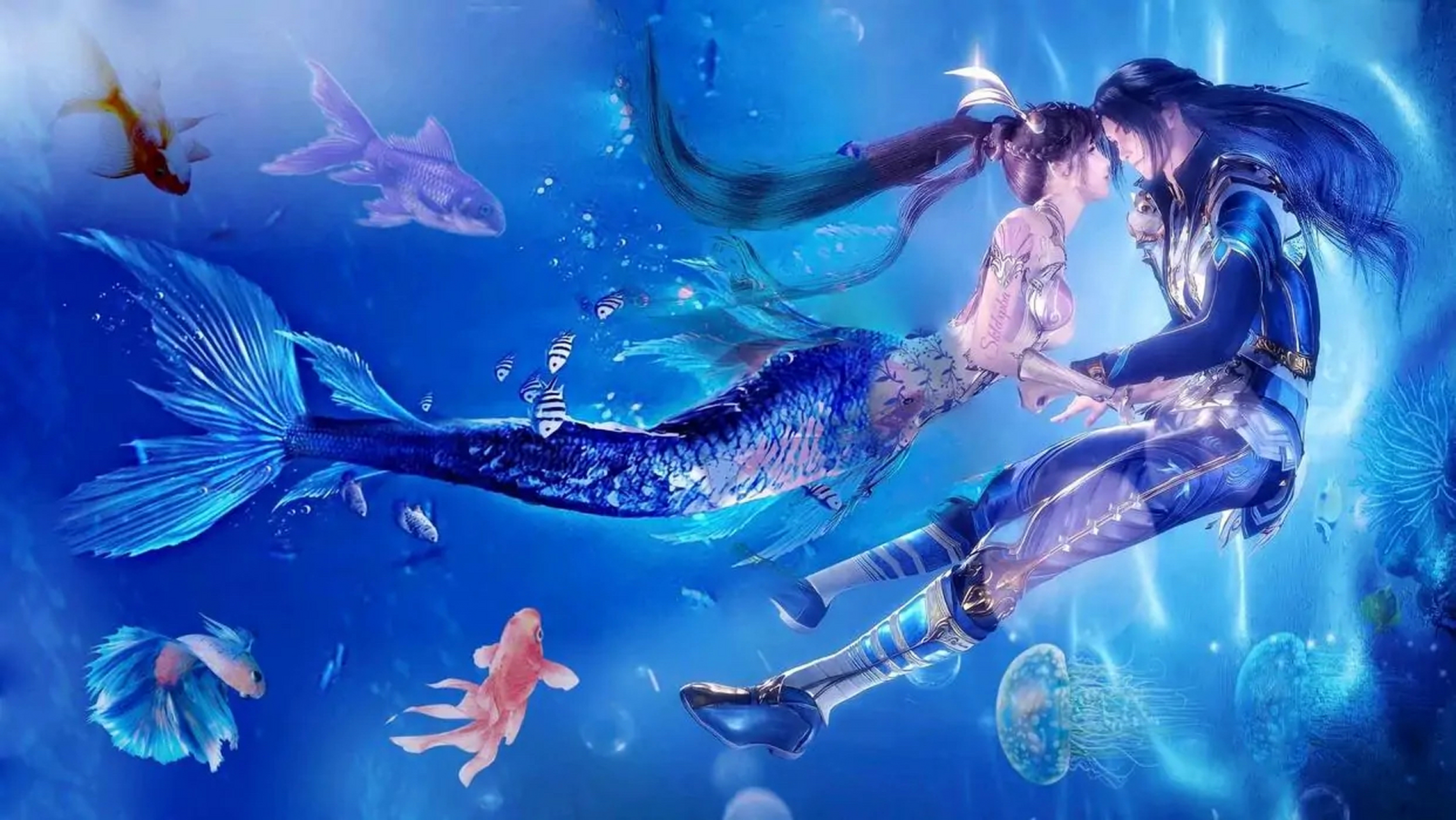 小五和唐山在水下想见真的很好,看这样的风格,能不能再多来一些.