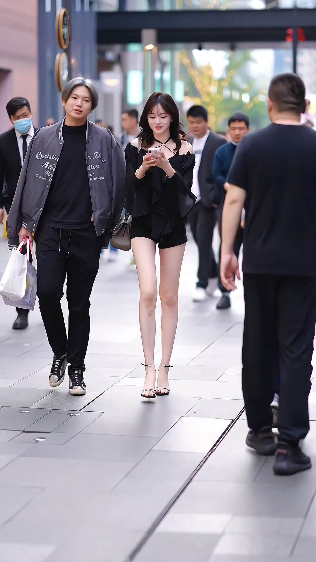 三里屯街拍美女