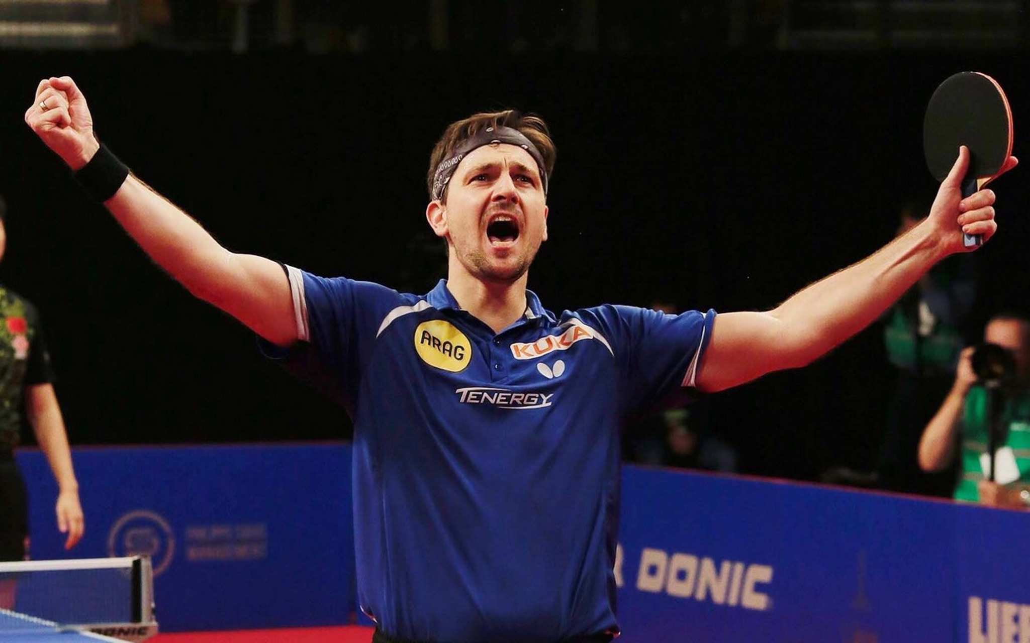 今天是德国乒乓球名将蒂姆波尔的生日 波尔出生于1981年3月8日.