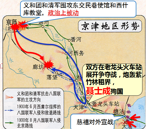 辛丑条约的签订手抄报图片