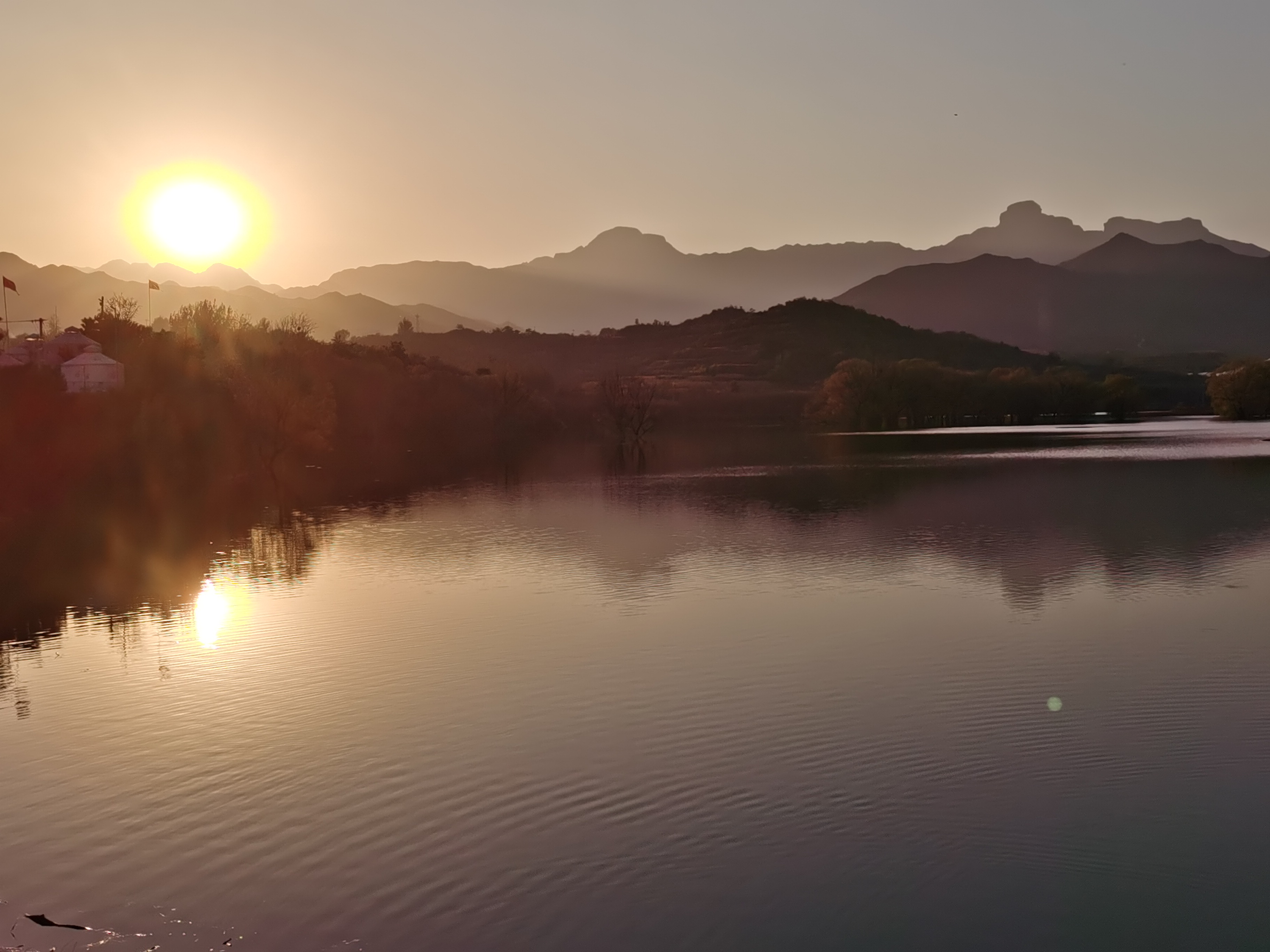 秋日,赞皇之旅,采摘,吃农家铁锅炖菜,赏徐许亭水库美景