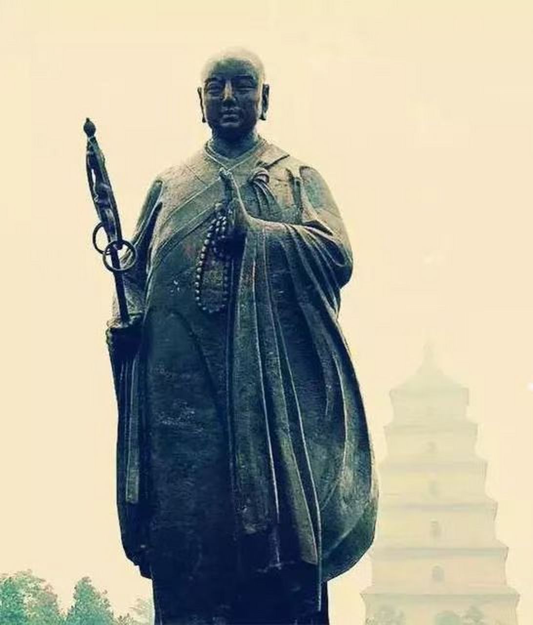 今日时逢农历二月初五是千古伟人玄奘大师圆寂纪念日.