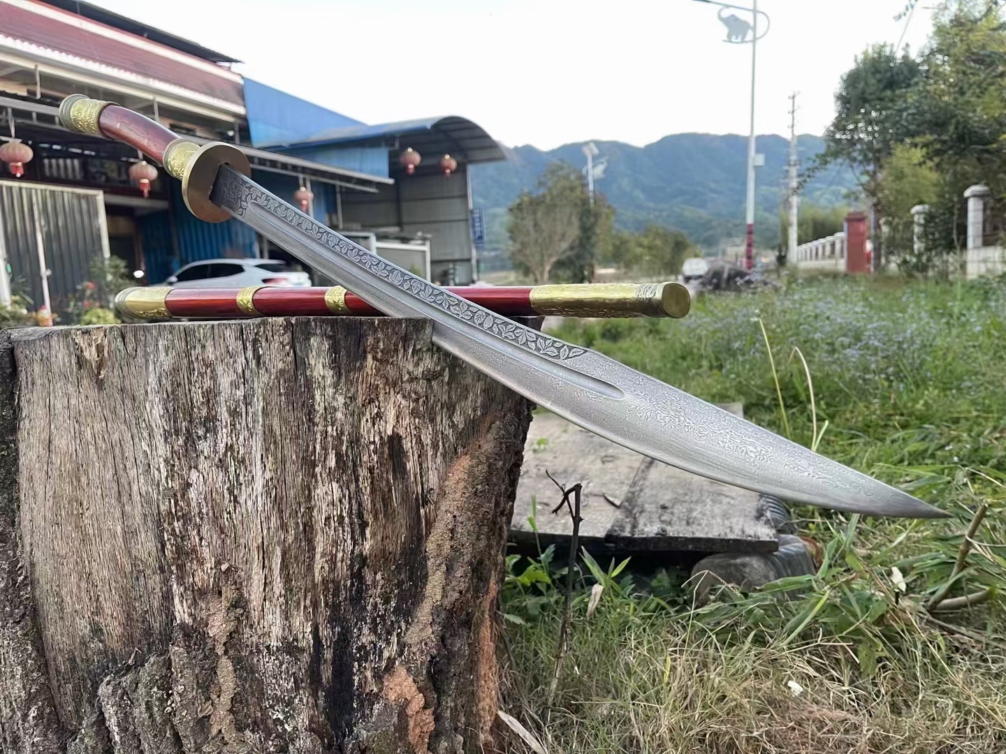 「鉴赏」传统手工牛尾刀