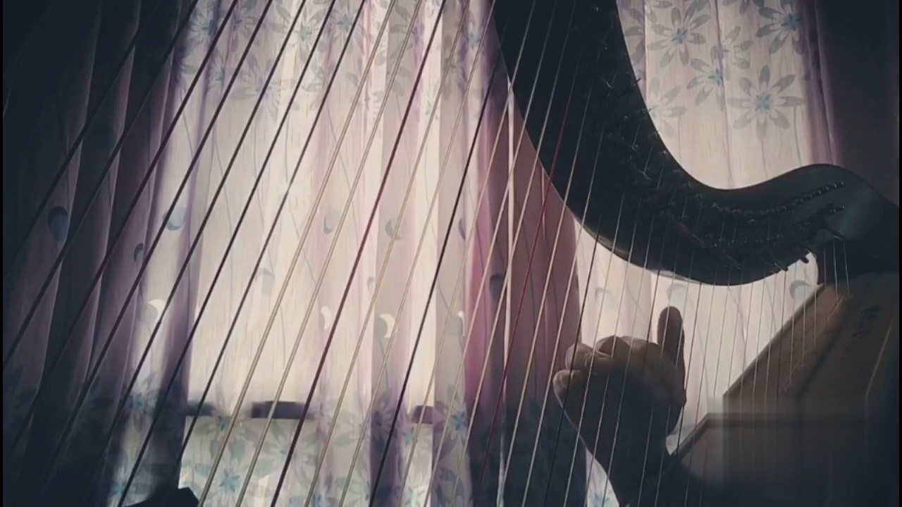 用竖琴来弹奏大鱼的前奏,大家感觉怎样?弹得还可以吧