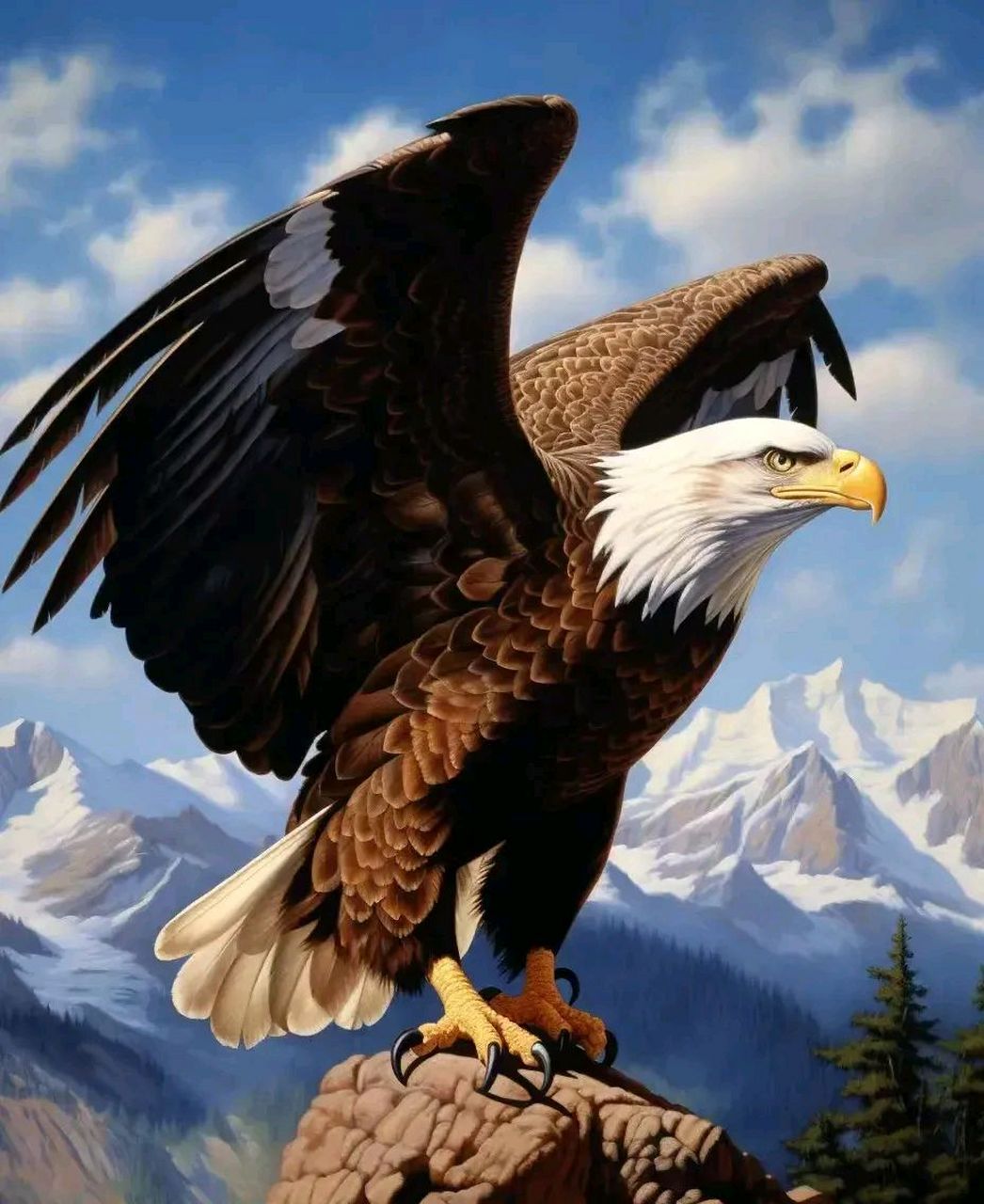 大鹏展翅鹏程万里