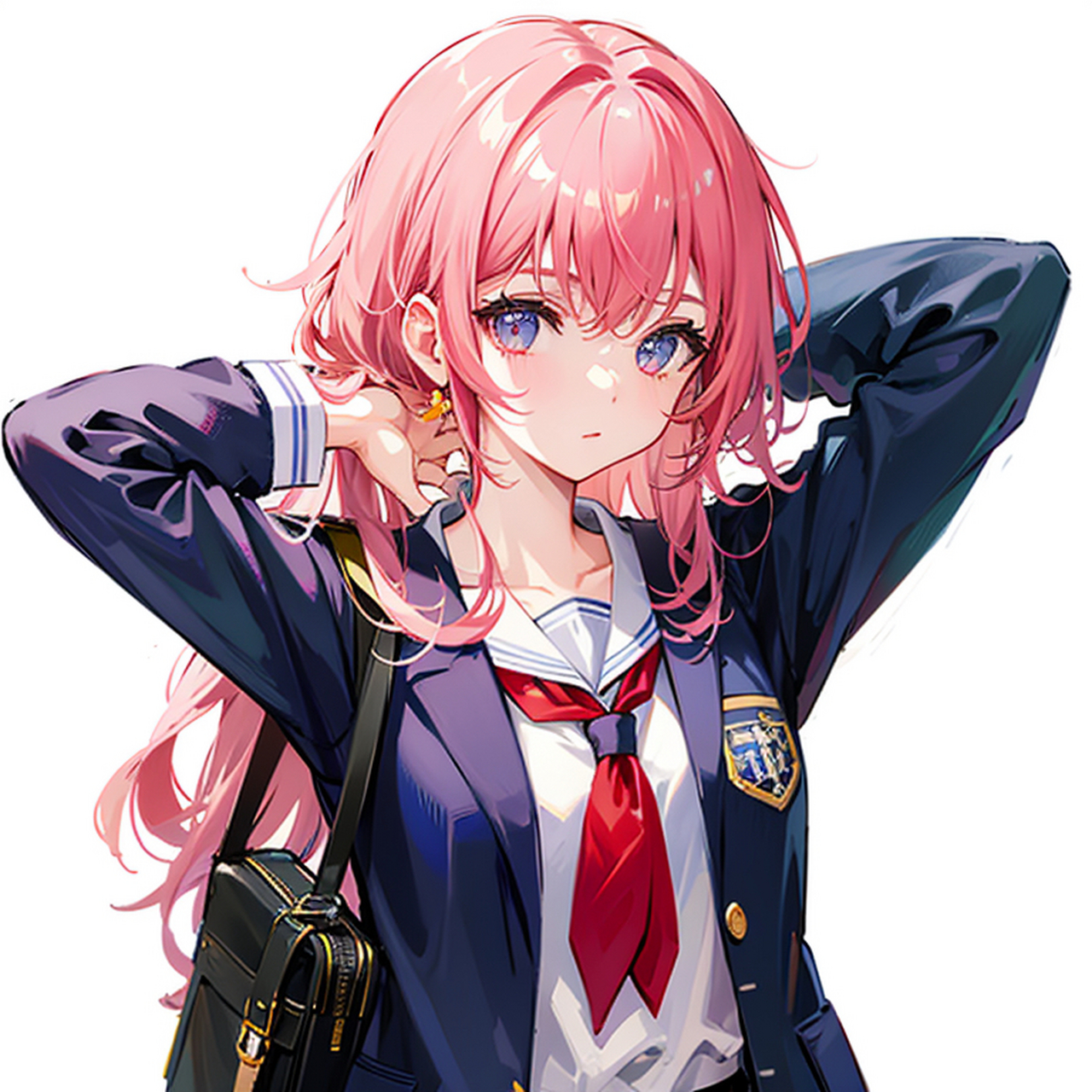校服二次元美少女美图来啦