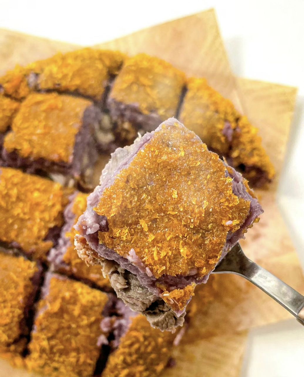 最近追剧被这个芋泥香酥鸭给馋到了,一直在想到底什么味的,没想到一