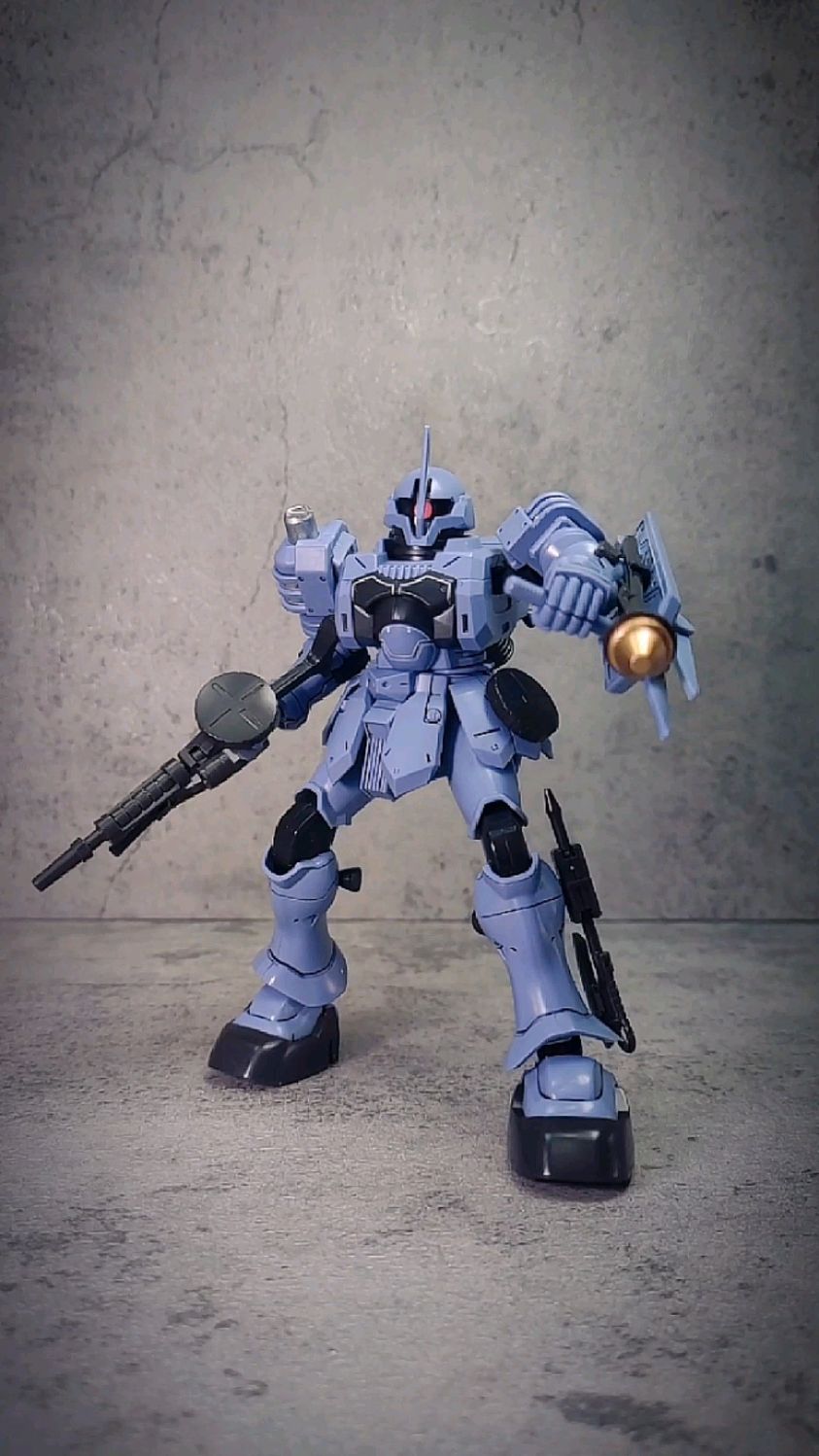 高达测评万代hg兹达可动性测评堪称老模中的战斗机