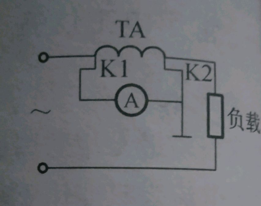 起动机电流表接线图图片
