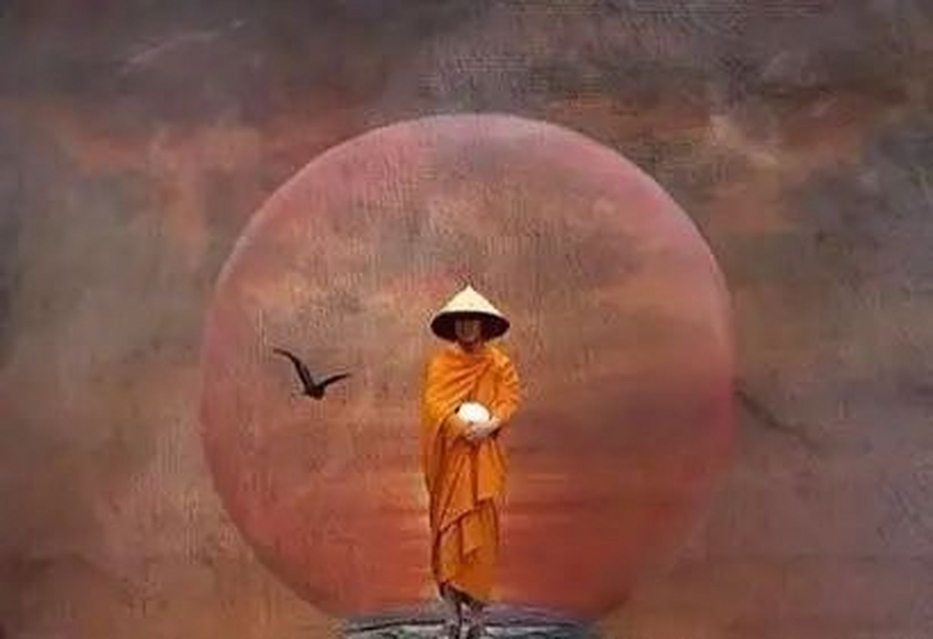 物随心转,境由心造,  烦恼皆由心生.