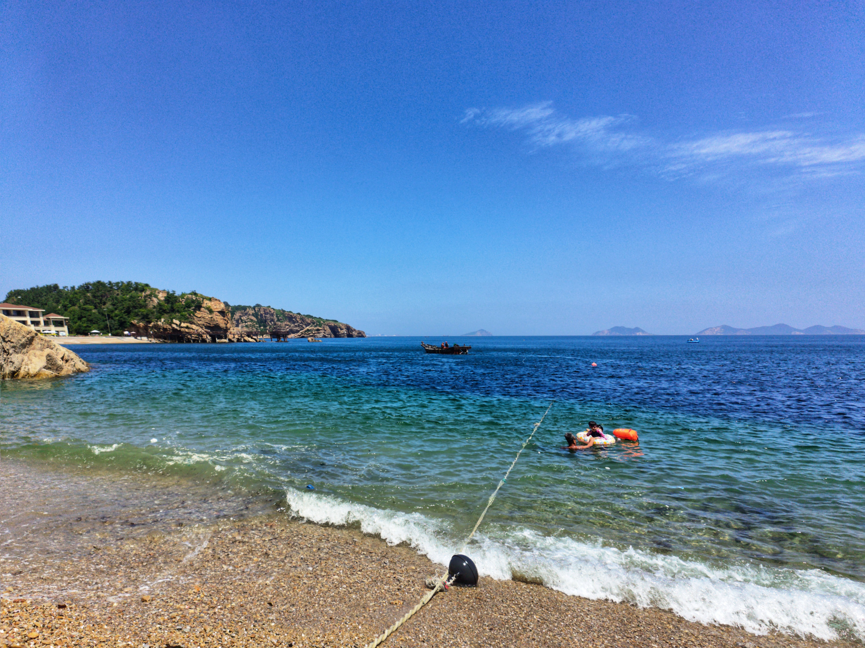 大连新开放海滩,绝美浴场,短短50米左右,太美了,很少人知道,可以导航