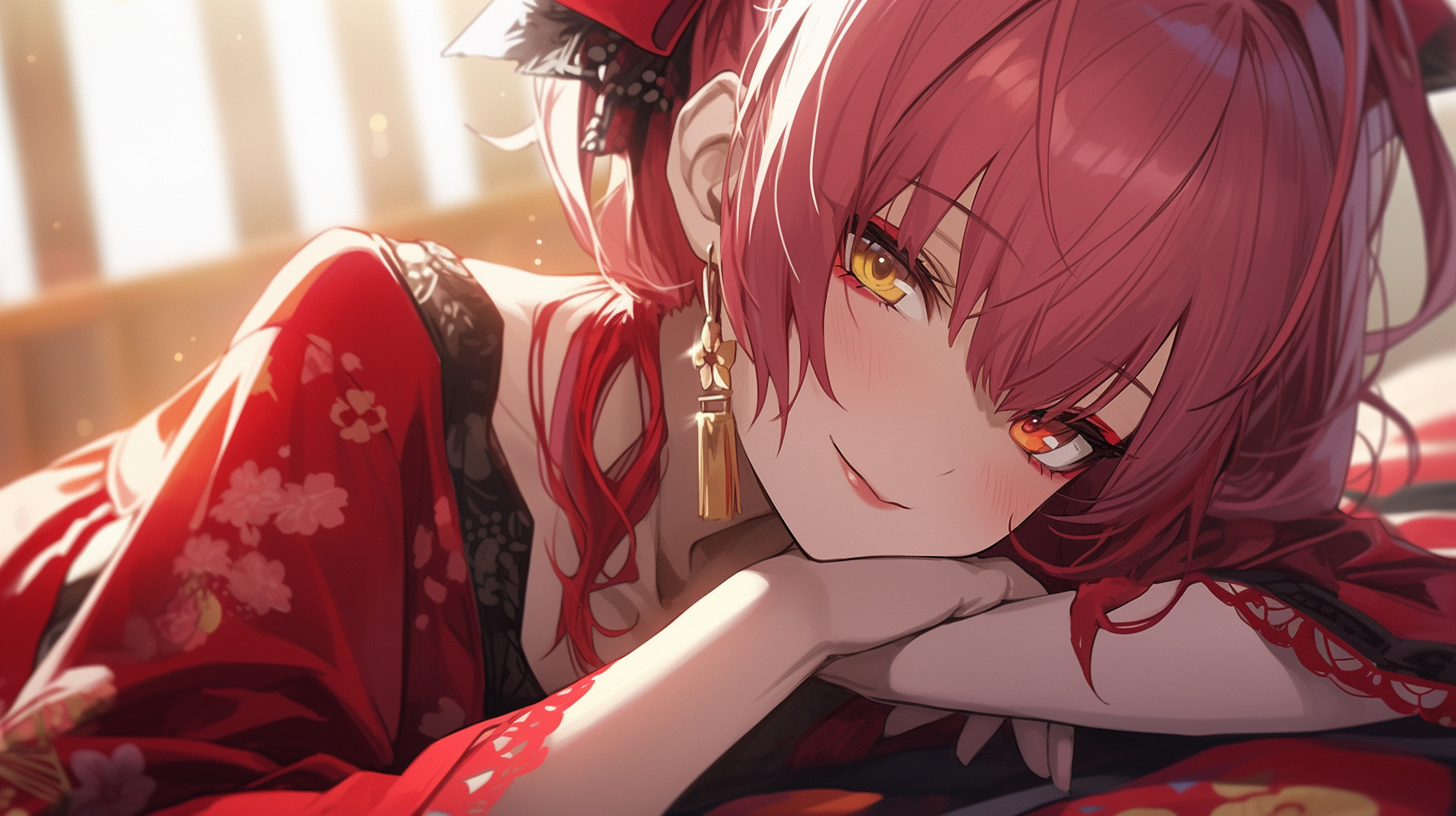 甜美少女宝钟玛琳 ai画师:おにぎらずまる#二次元美图# #我爱二次元