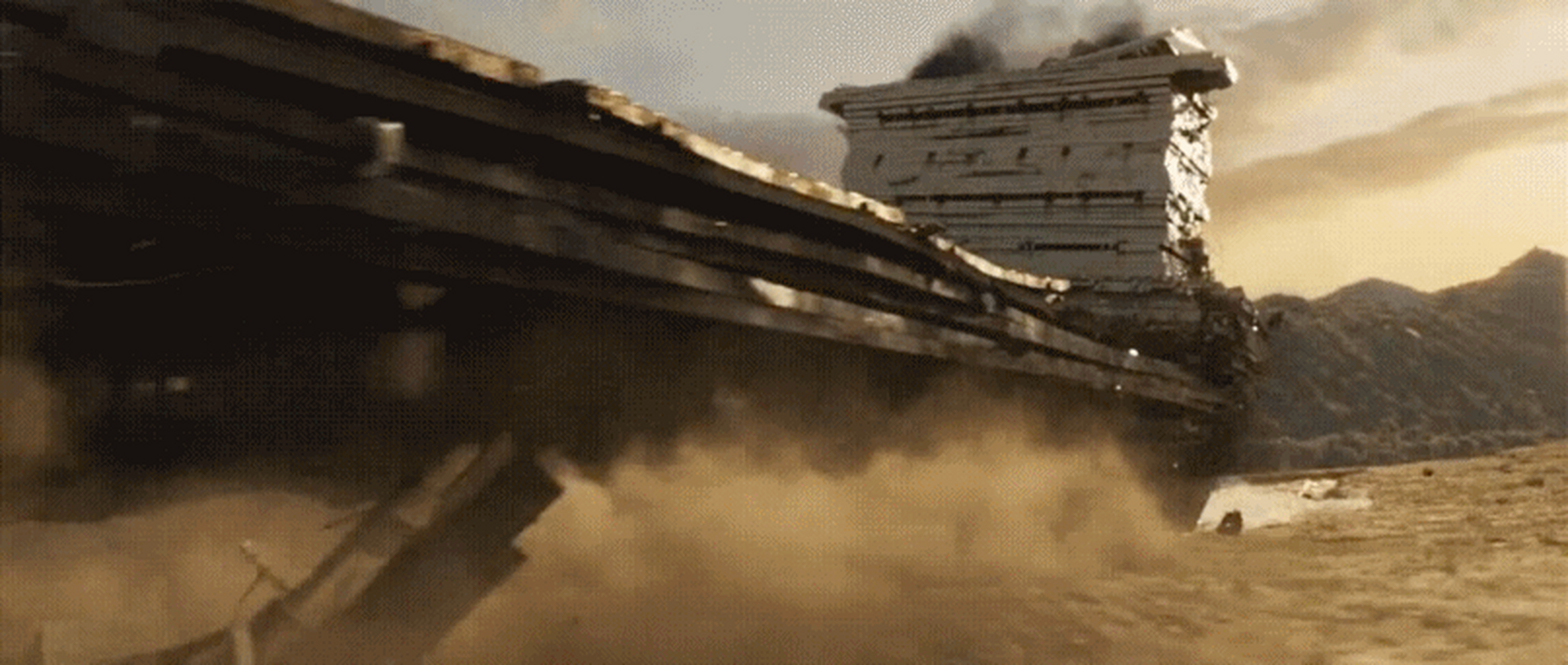 《三体》中,"审判日号"巨轮被"飞刃"纳米丝切割成多层50厘米的薄片.