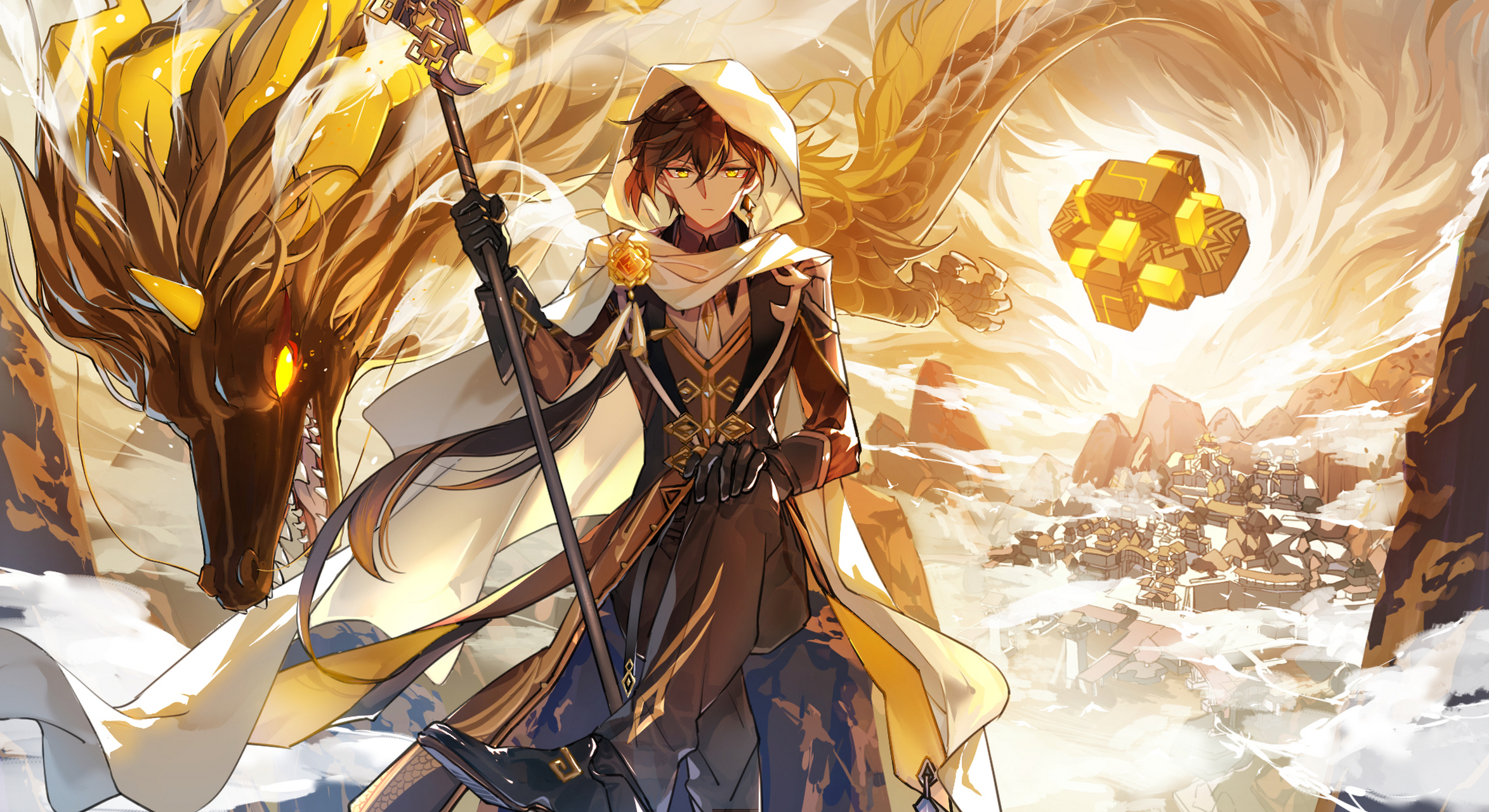 钟离#原神# #二次元