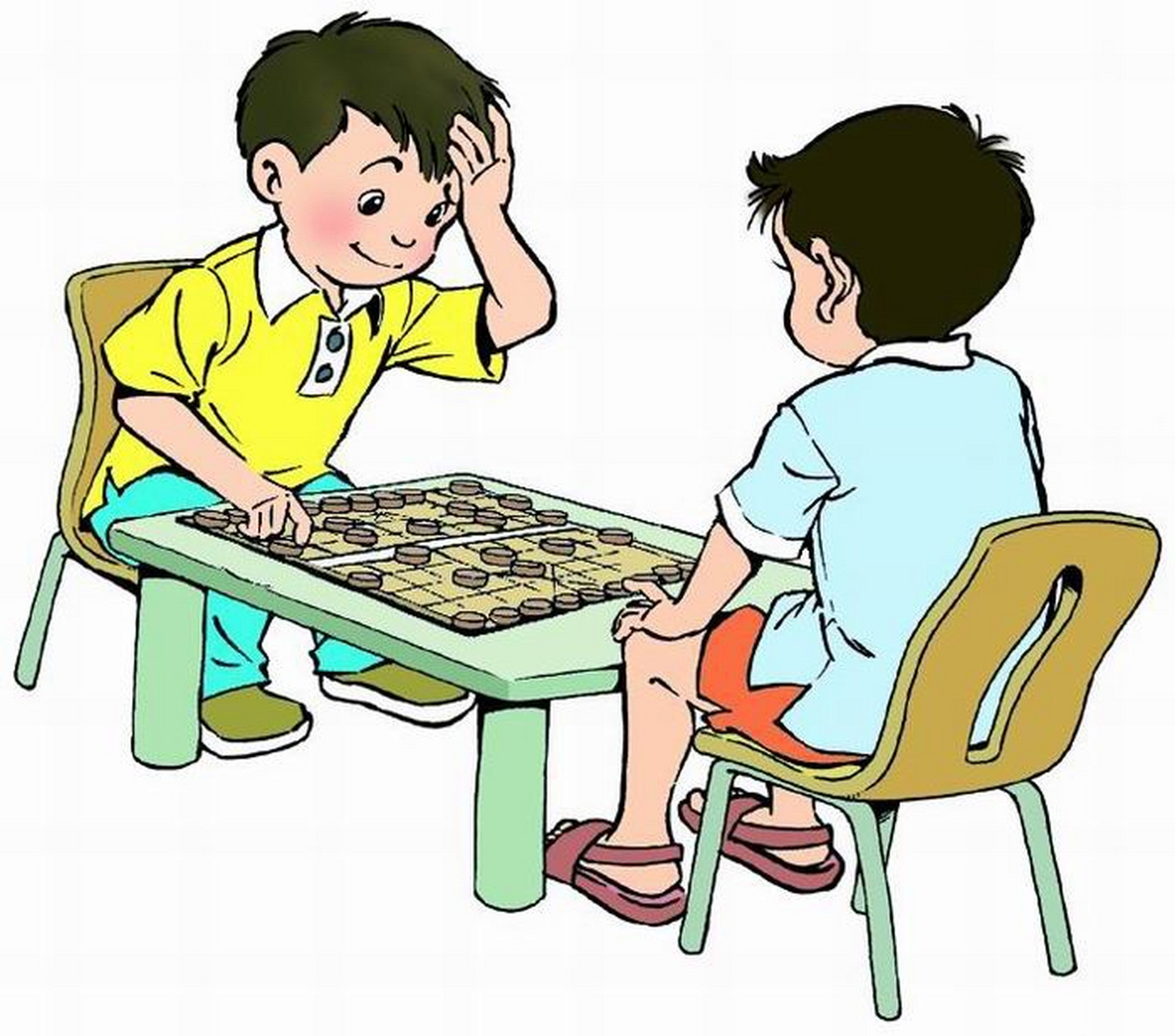 下象棋漫画图片