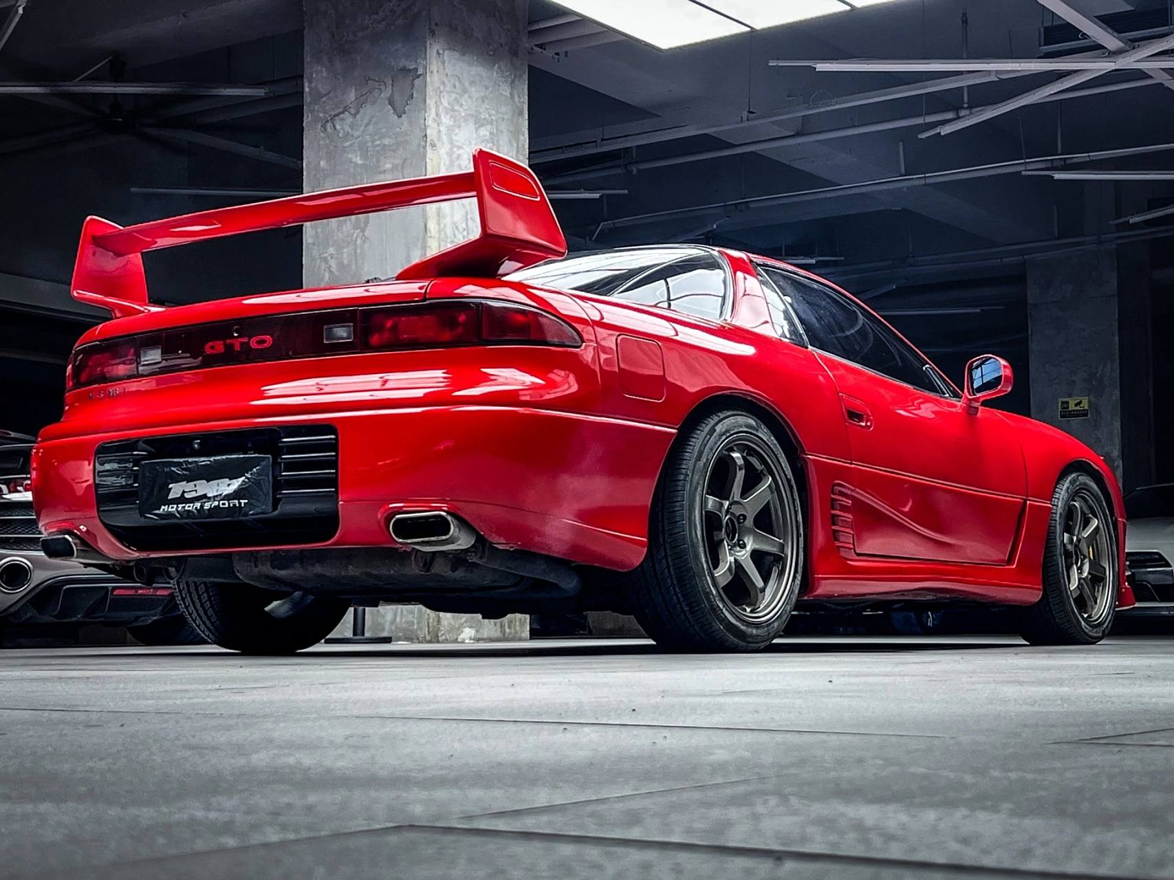 日本曾经的车型是真的经典耐看  三菱3000gt gto