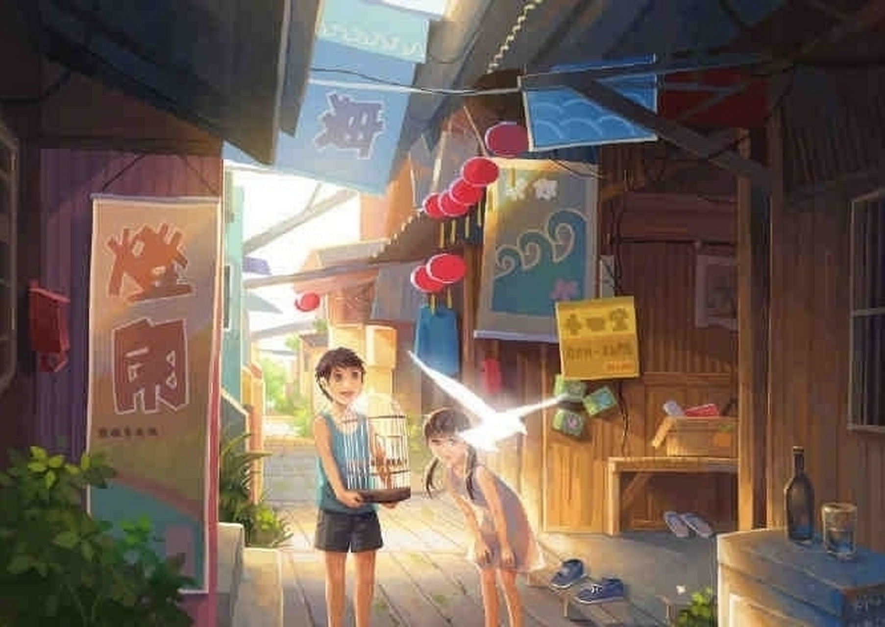 《云边有个小卖部》  希望和悲伤,都是一缕光.