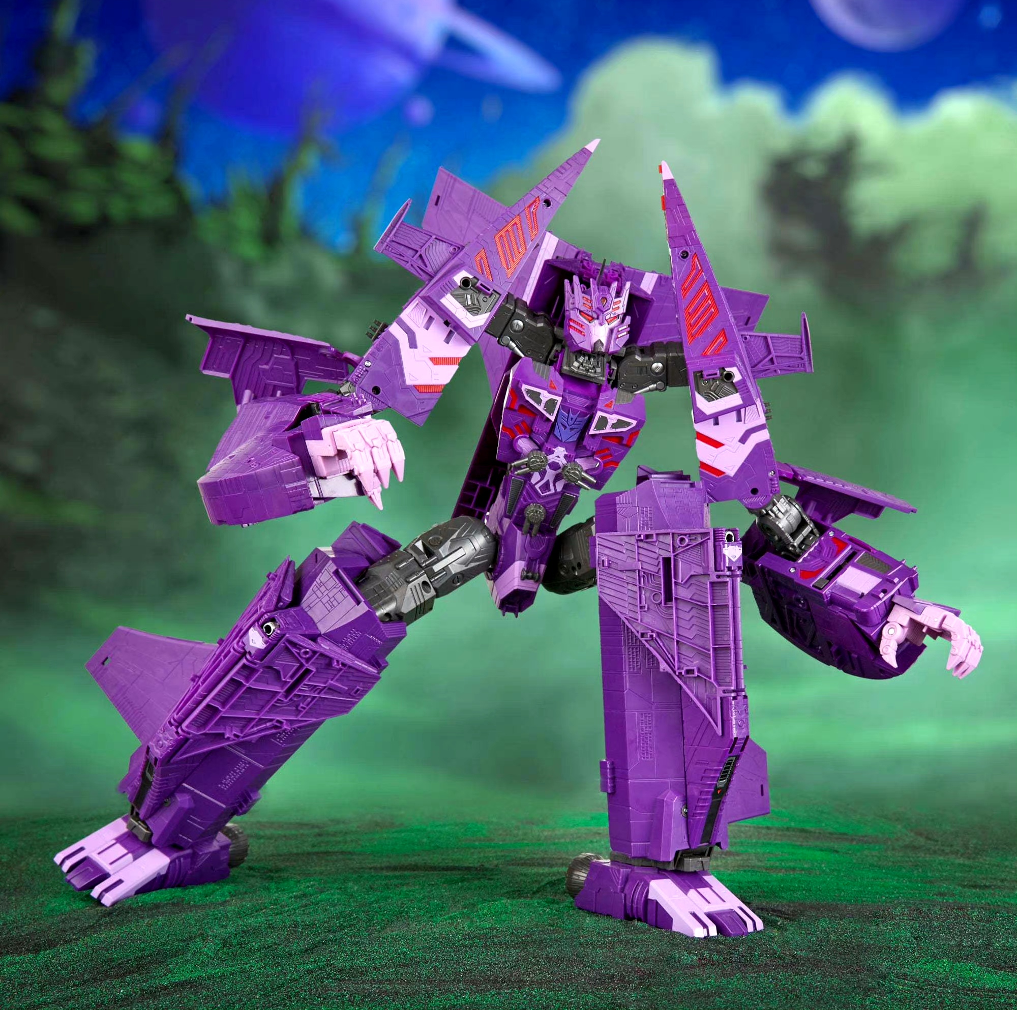 模型欣赏:变形金刚 传世进化 泰坦级 报应号