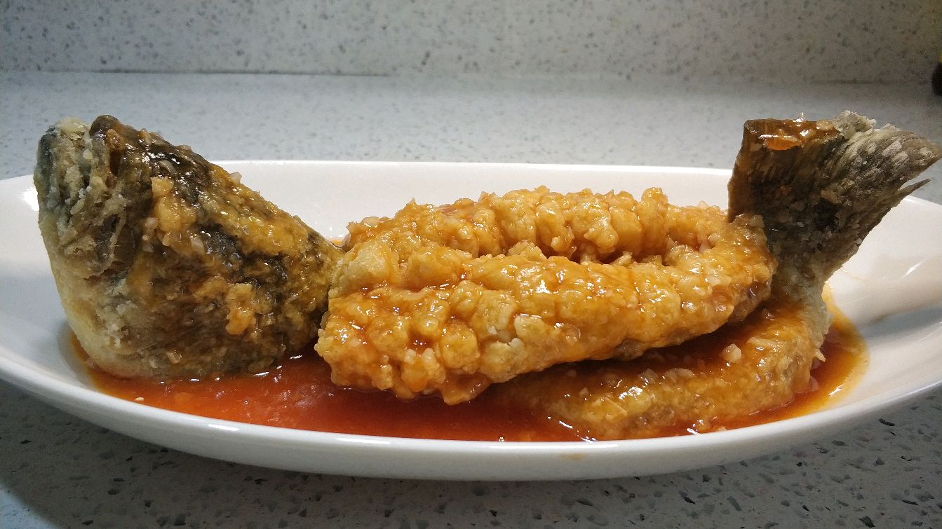 松鼠鱼的家常做法,酸甜开胃,美味营养