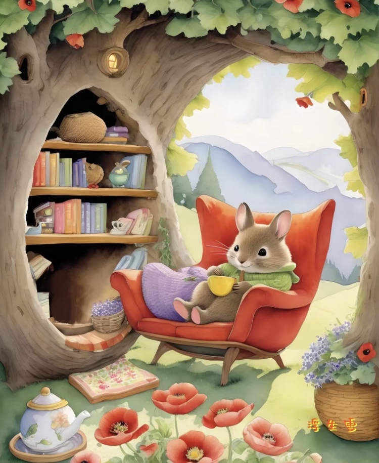 童话故事里的治愈小场景