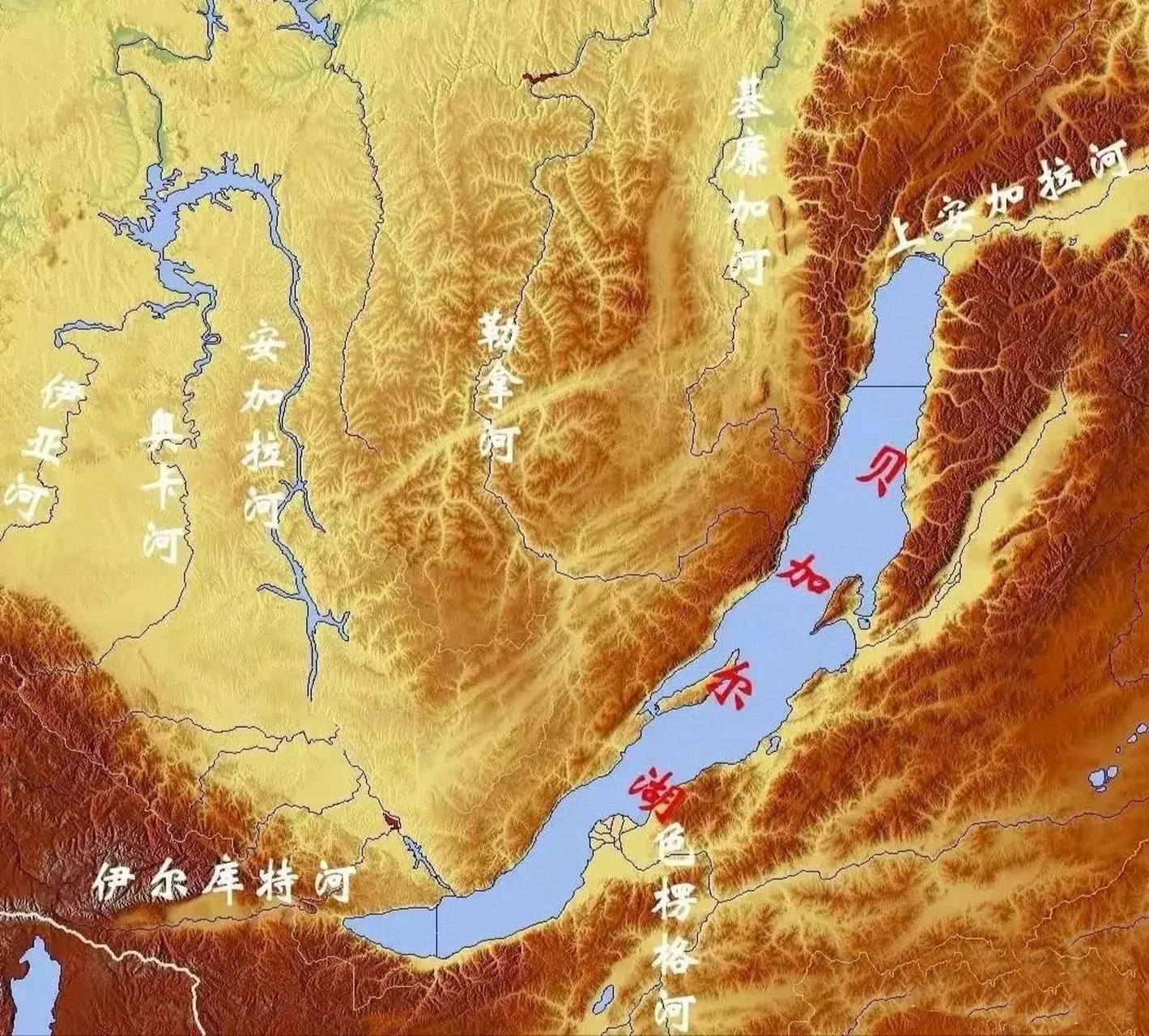 湖中怪兽贝加尔湖,不光是大,关键还深. 这个湖面积3.