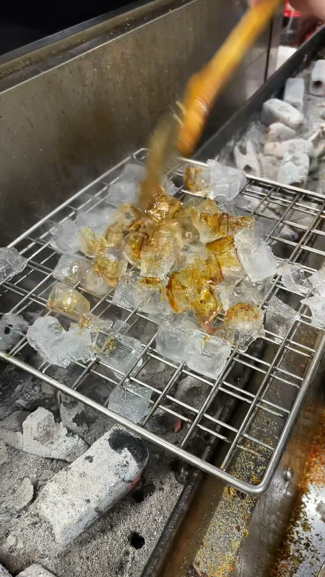 烧烤界烤冰块