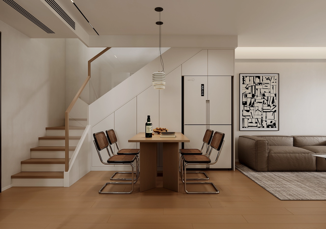 复式小公寓,灵活多变的设计,让居住空间更加高级有趣