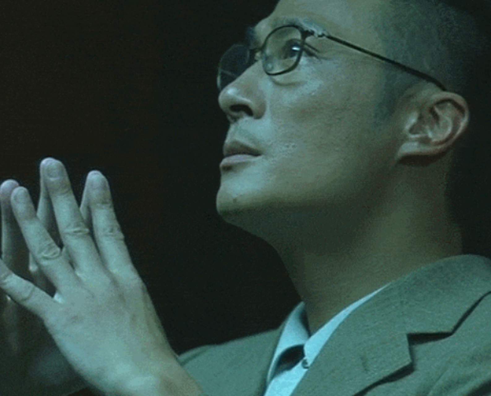 在电影《无间道2》中,吴镇宇饰演的港黑社会教父"倪肖勇"有一句经典